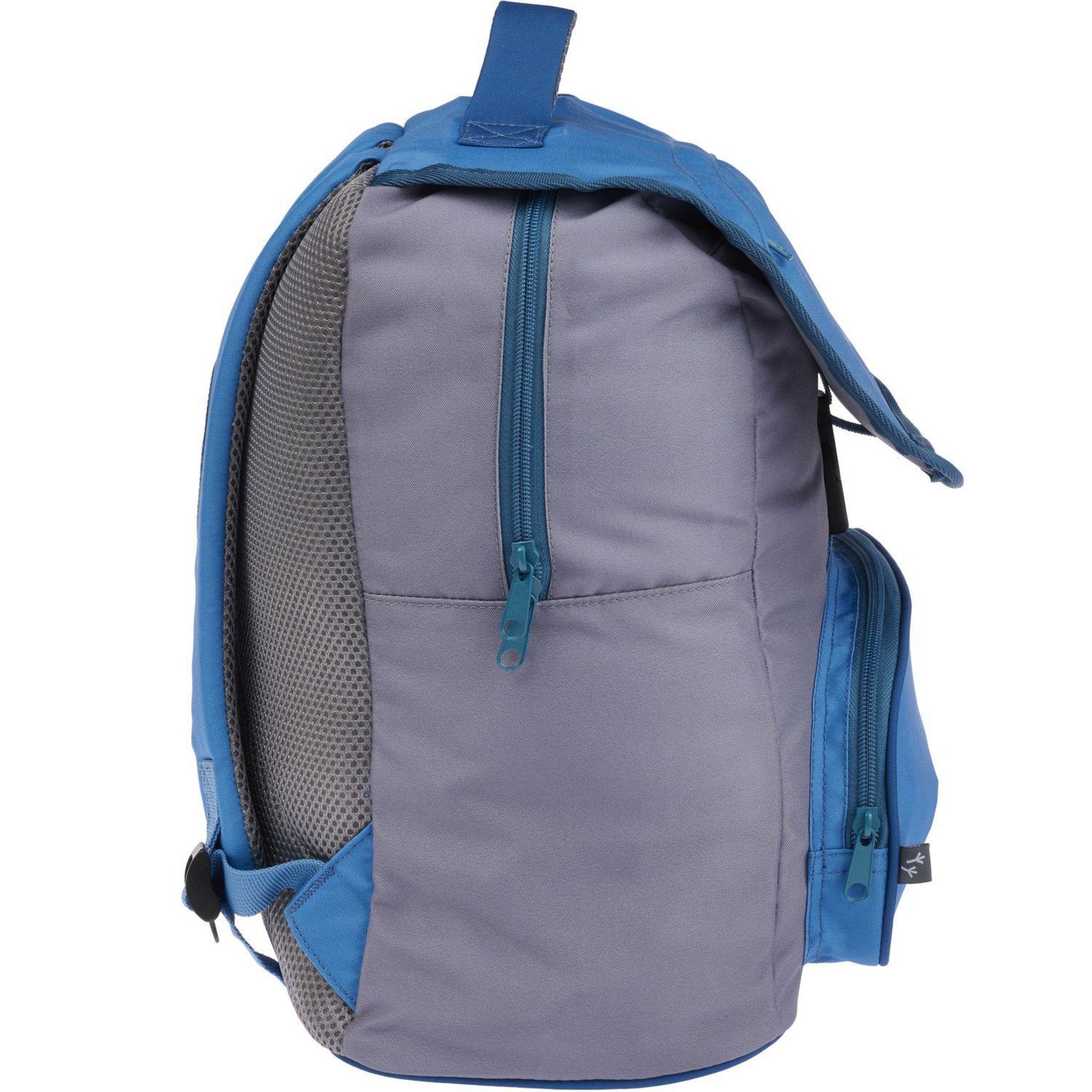 Voir la diapositive 4 : AUCHAN Sac à Dos 2 compartiments 38cm - Bleu
