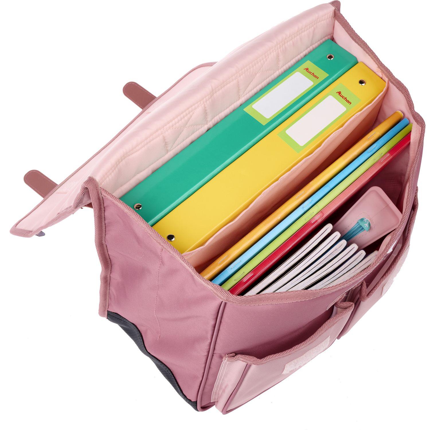 Voir la diapositive 6 : AUCHAN Cartable Classic 36 cm - Pêche