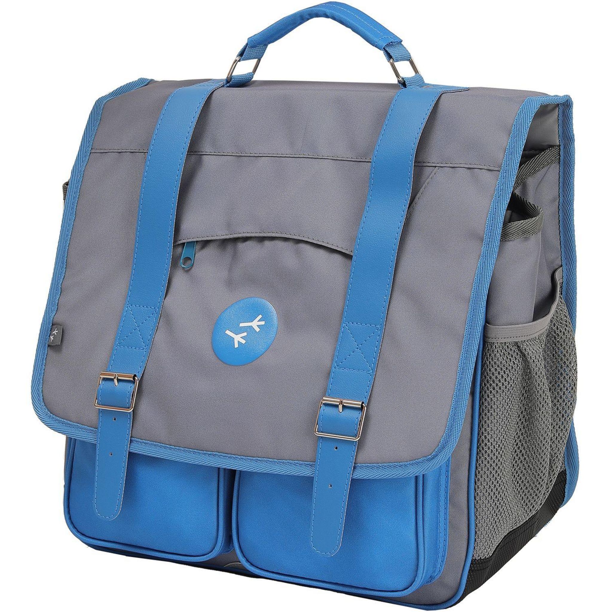 Voir la diapositive 6 : AUCHAN Cartable Classic 36 cm - Bleu