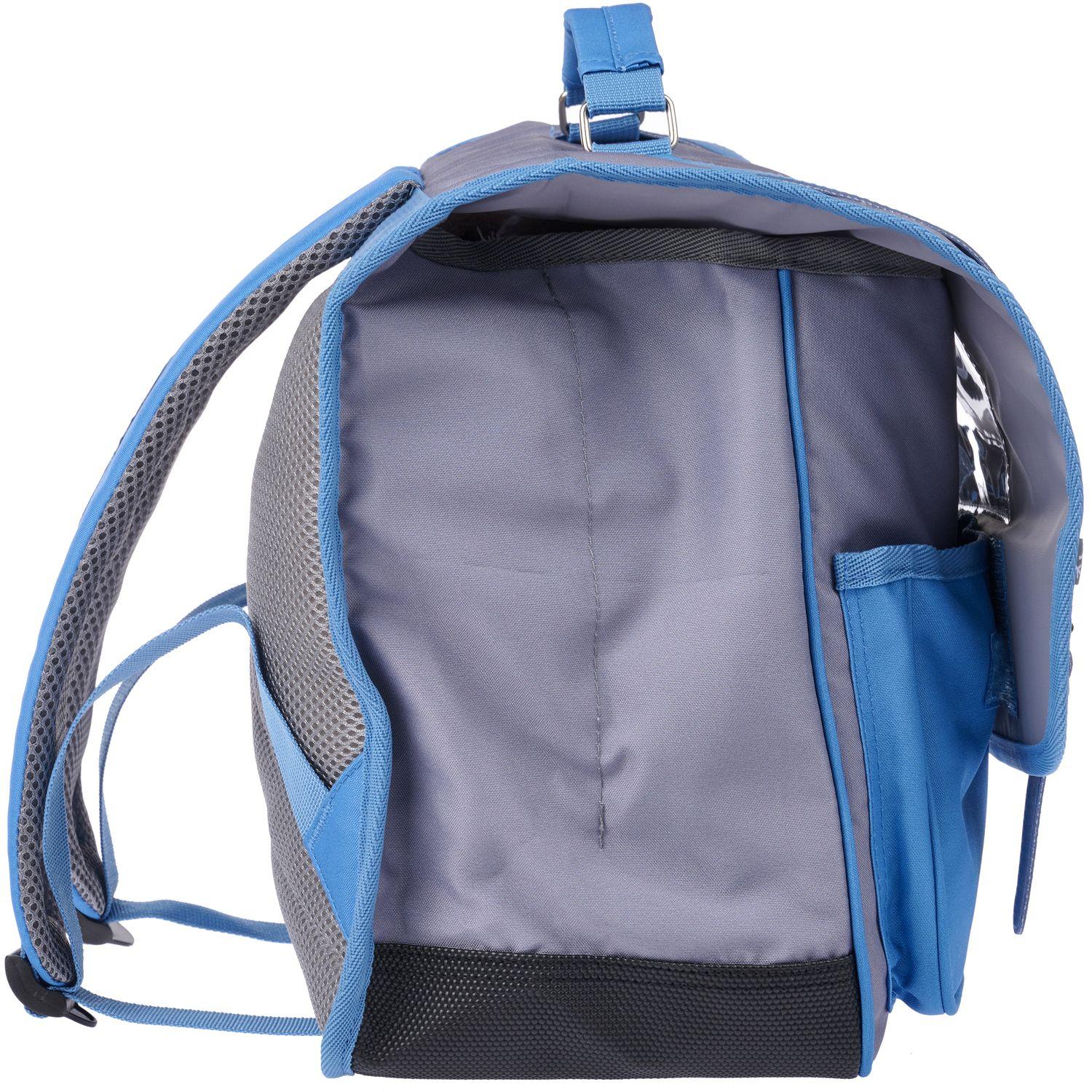 Voir la diapositive 5 : AUCHAN Cartable Classic 36 cm - Bleu