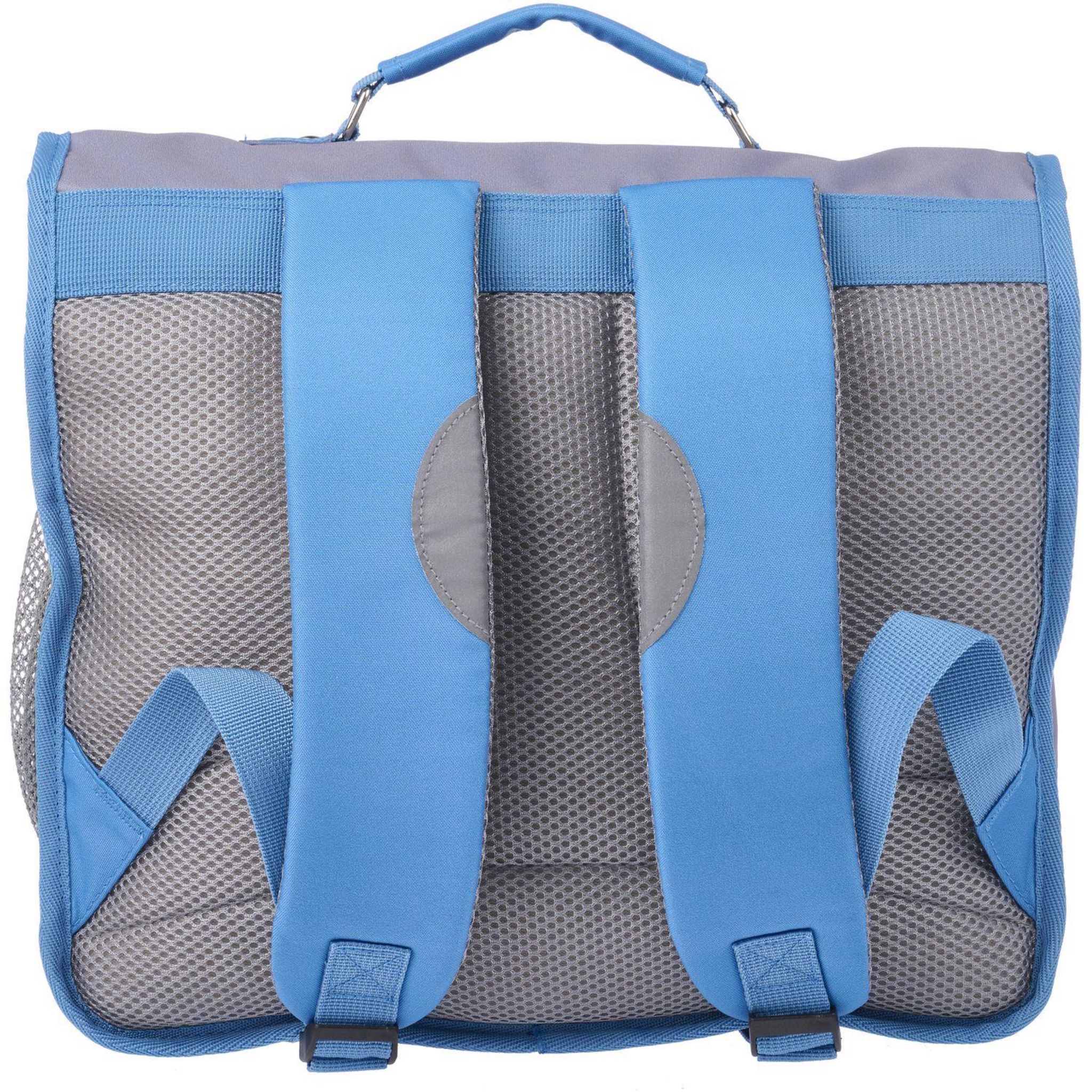 Voir la diapositive 4 : AUCHAN Cartable Classic 36 cm - Bleu