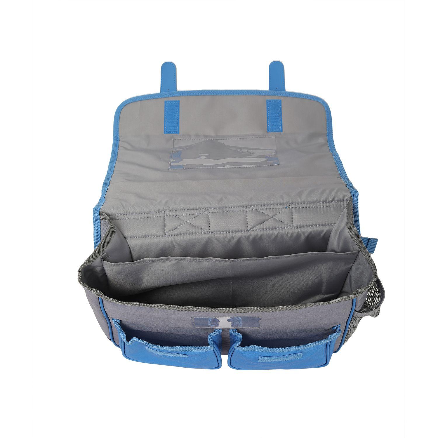 Voir la diapositive 3 : AUCHAN Cartable Classic 36 cm - Bleu