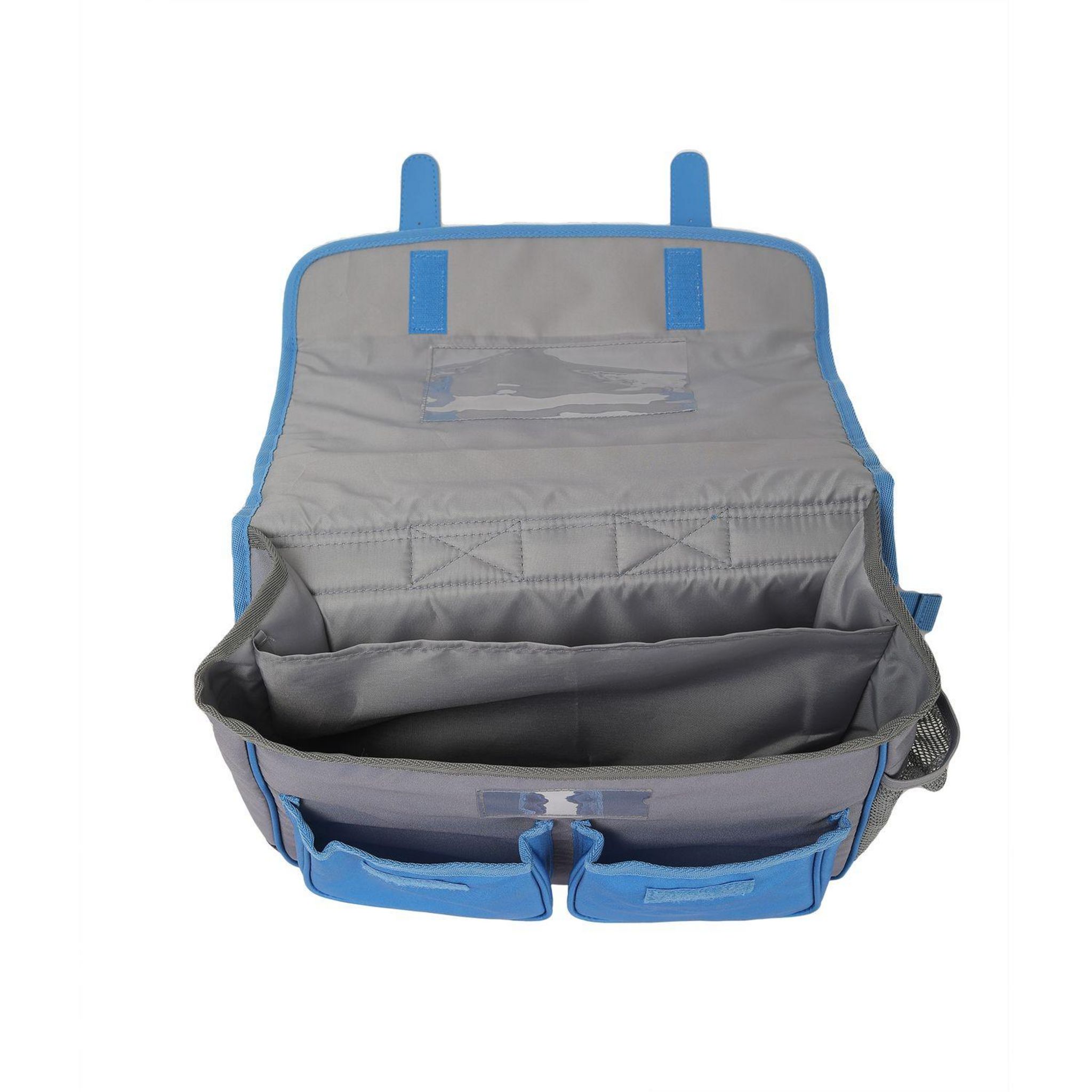 Voir la diapositive 10 : AUCHAN Cartable Classic 36 cm - Bleu
