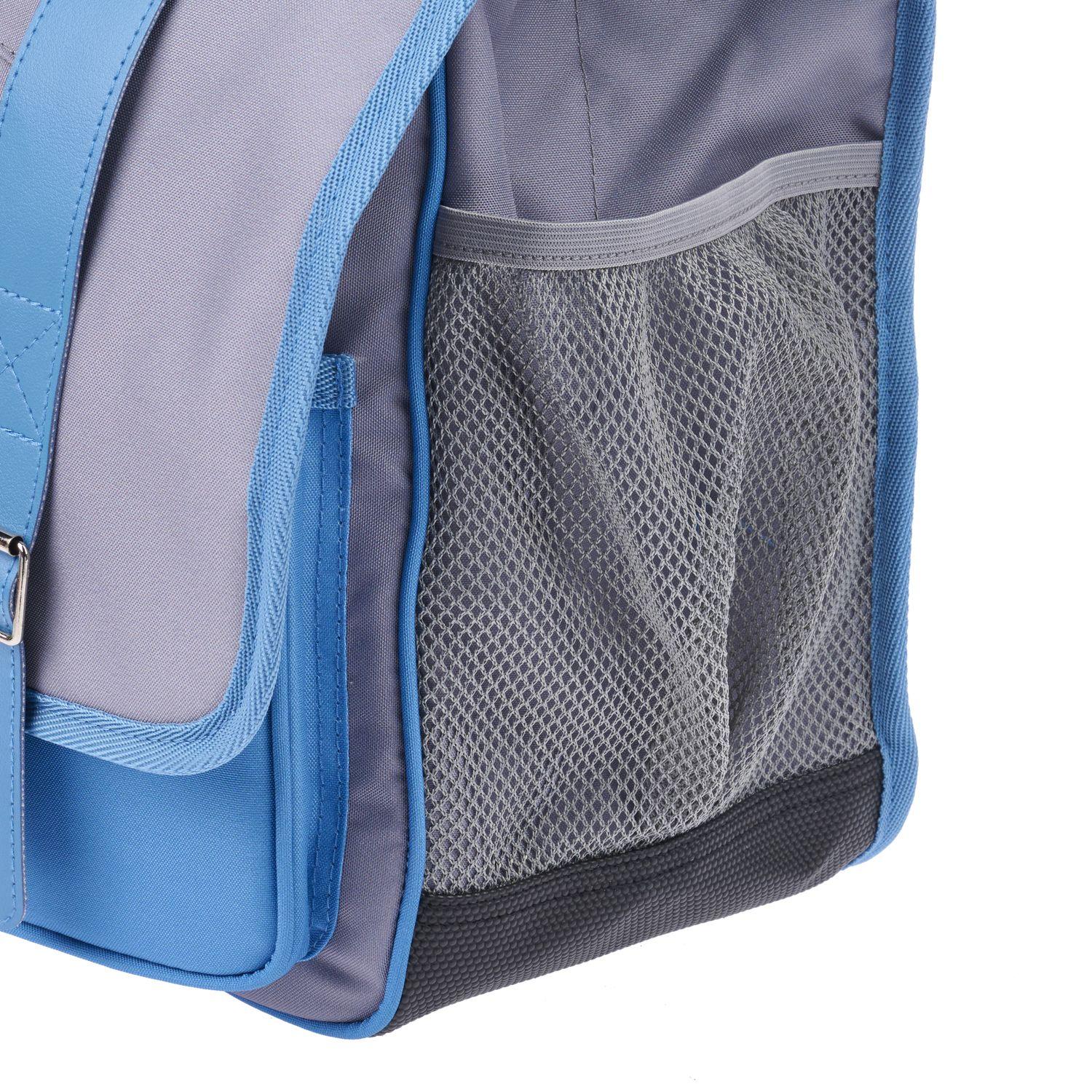 Voir la diapositive 8 : AUCHAN Cartable Classic 36 cm - Bleu