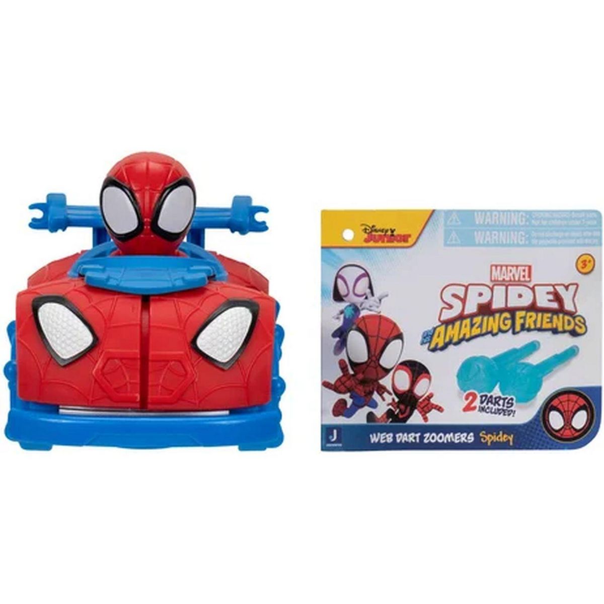 JAZWARES Petites Voitures Lanceuses De Flèches - Spidey