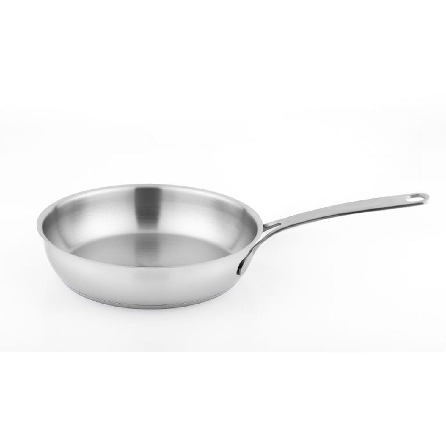 ACTUEL Poêle 24 cm inox tous feux dont induction