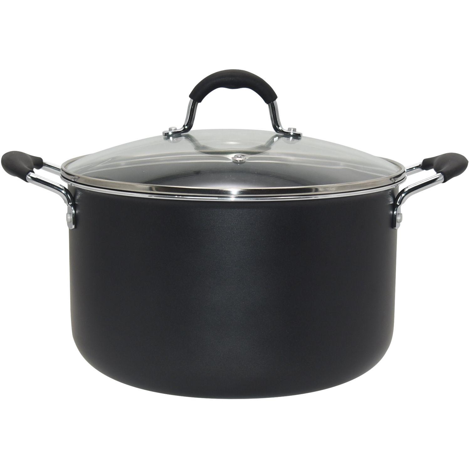 ACTUEL Marmite 30 cm aluminium tous feux dont induction avec couvercle