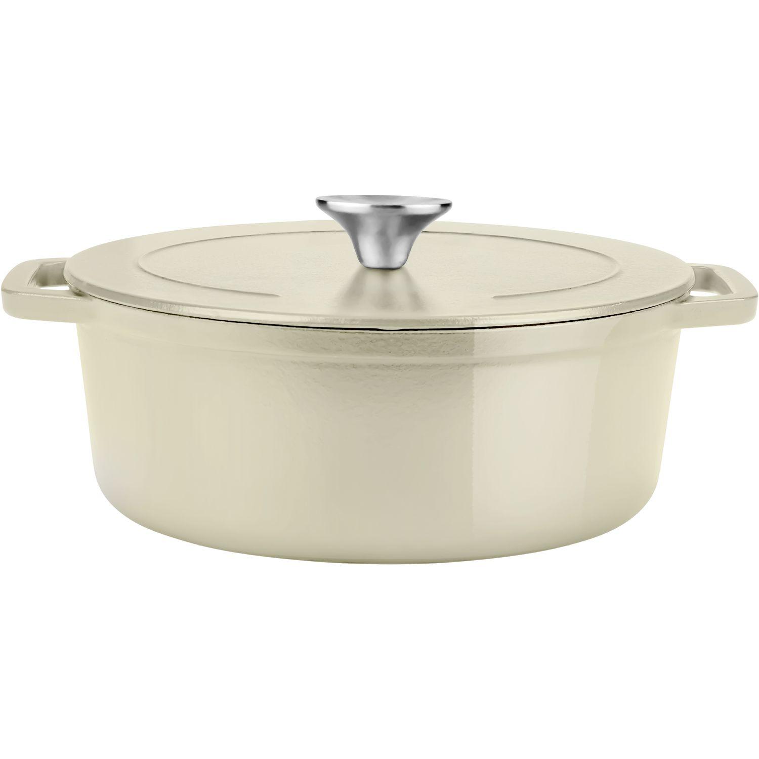 ACTUEL Cocotte ovale 6.5 L tous feux dont induction
