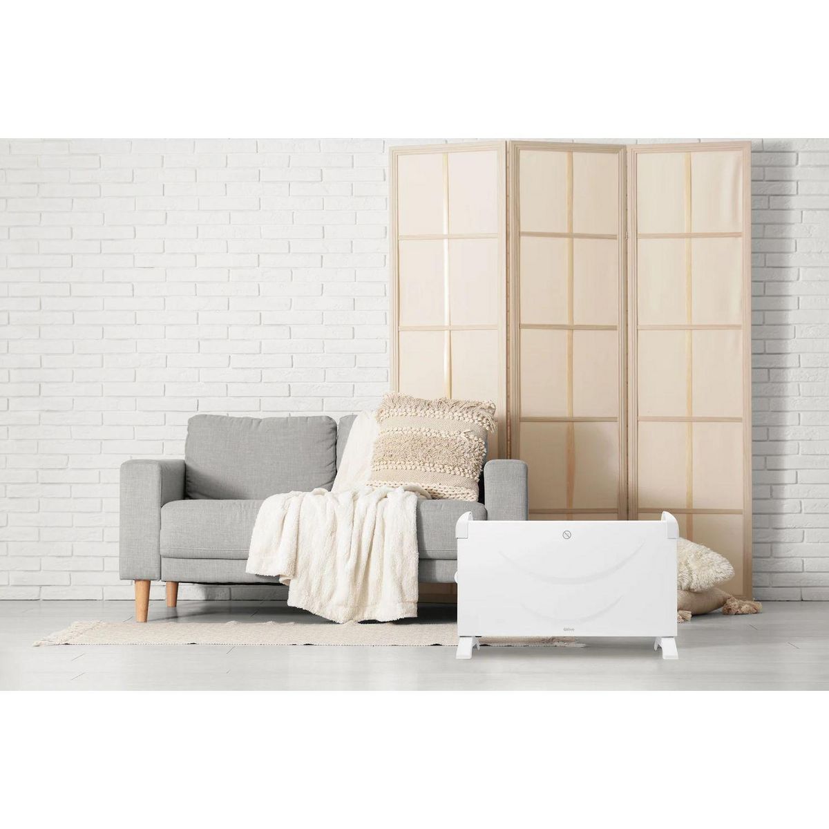 QILIVE Chauffage électrique à convection Q.6287 - Blanc