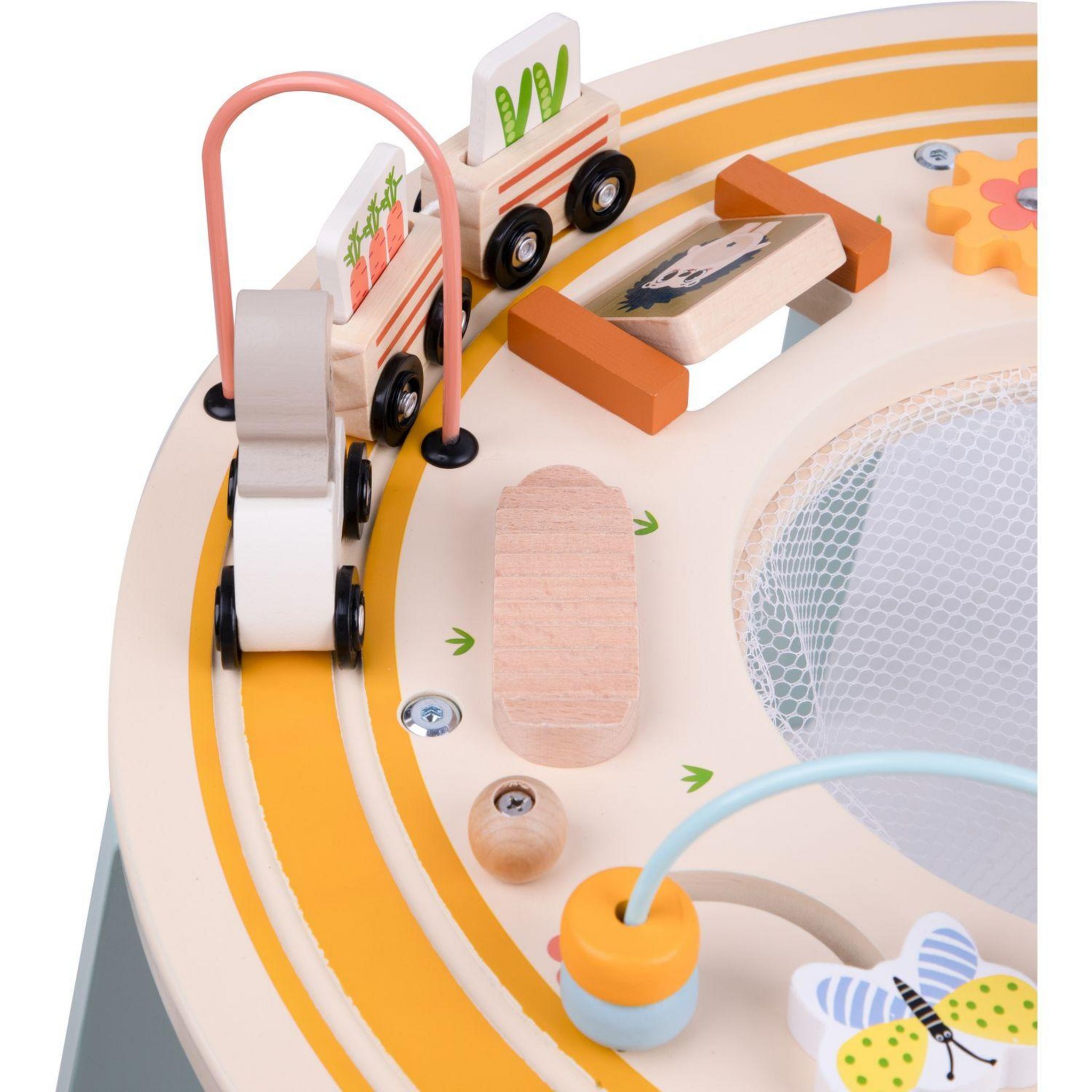 Voir la diapositive 2 : ONE TWO FUN Table d'activité en bois