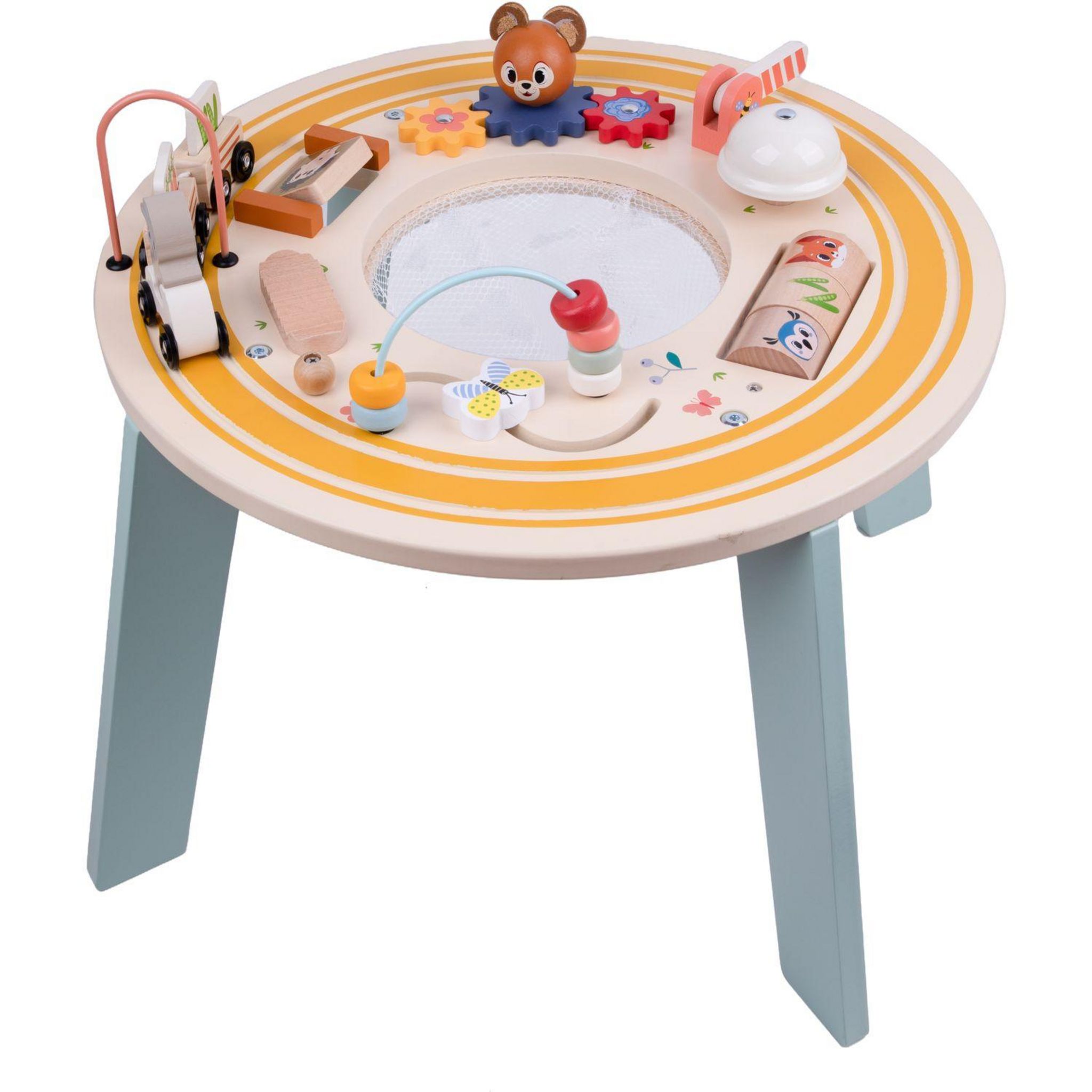 Voir la diapositive 3 : ONE TWO FUN Table d'activité en bois