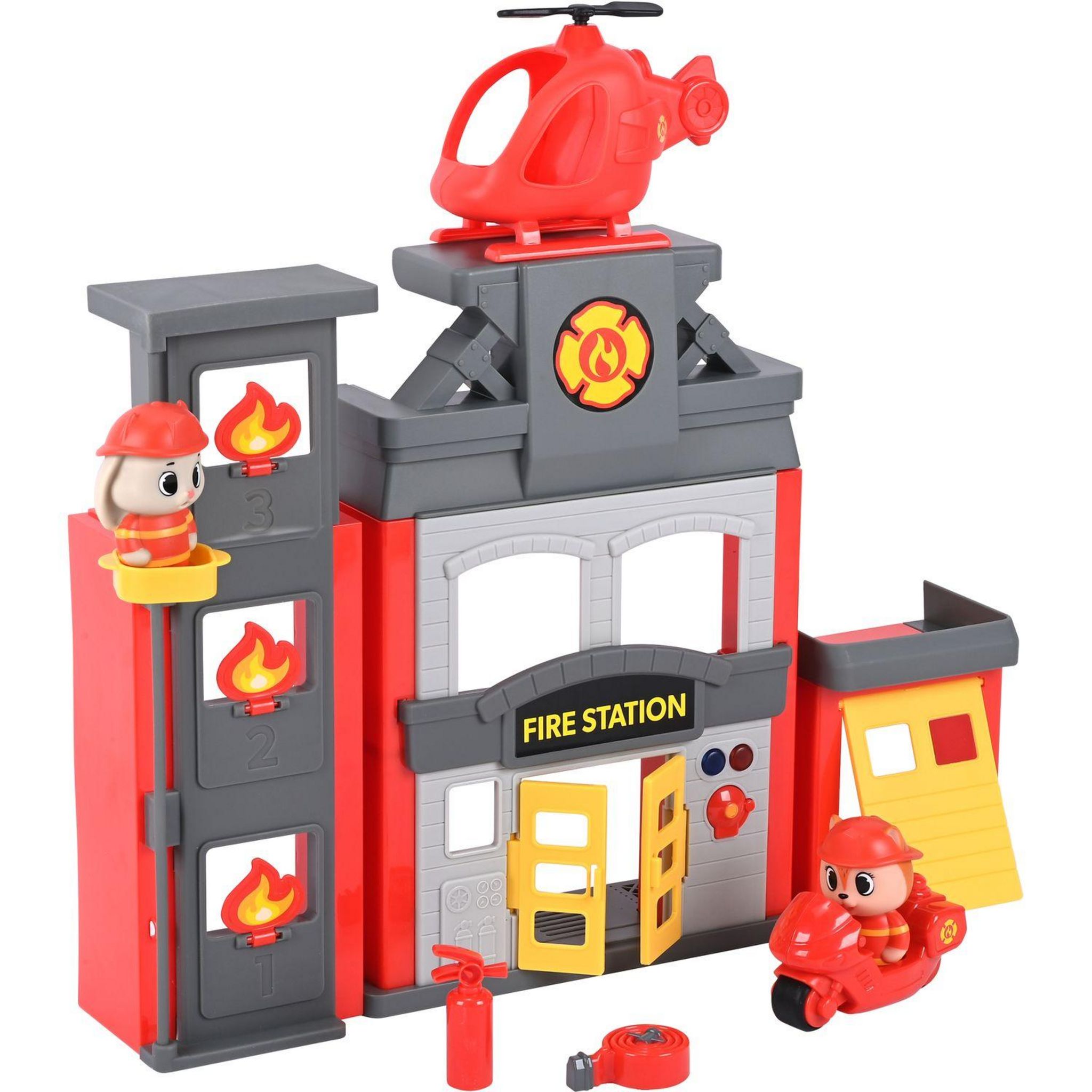 Voir la diapositive 7 : ONE TWO FUN Caserne de pompiers