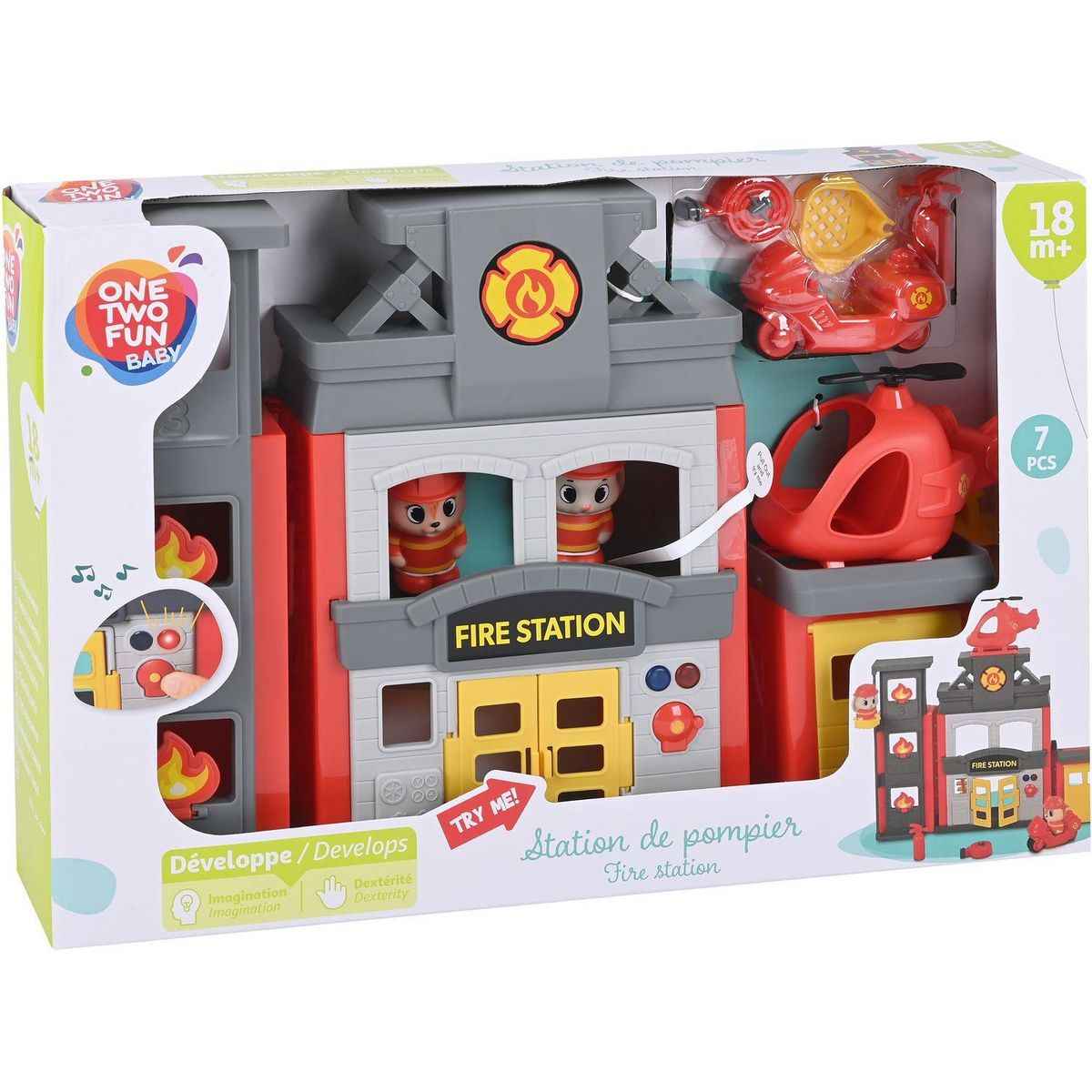 ONE TWO FUN Caserne de pompiers