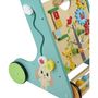 Voir la diapositive 8 : ONE TWO FUN Chariot de marche en bois
