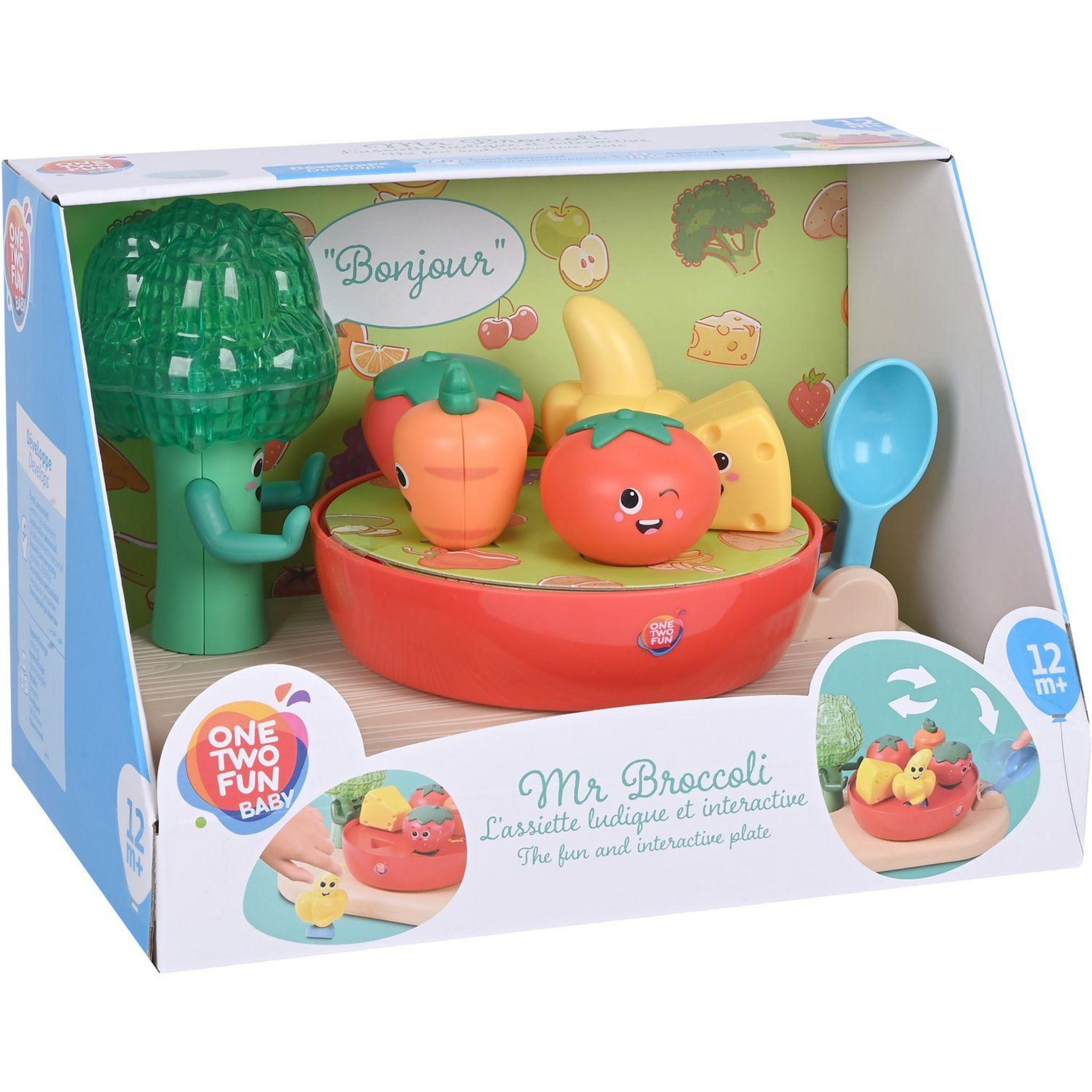 Voir la diapositive 2 : ONE TWO FUN Monsieur brocolis