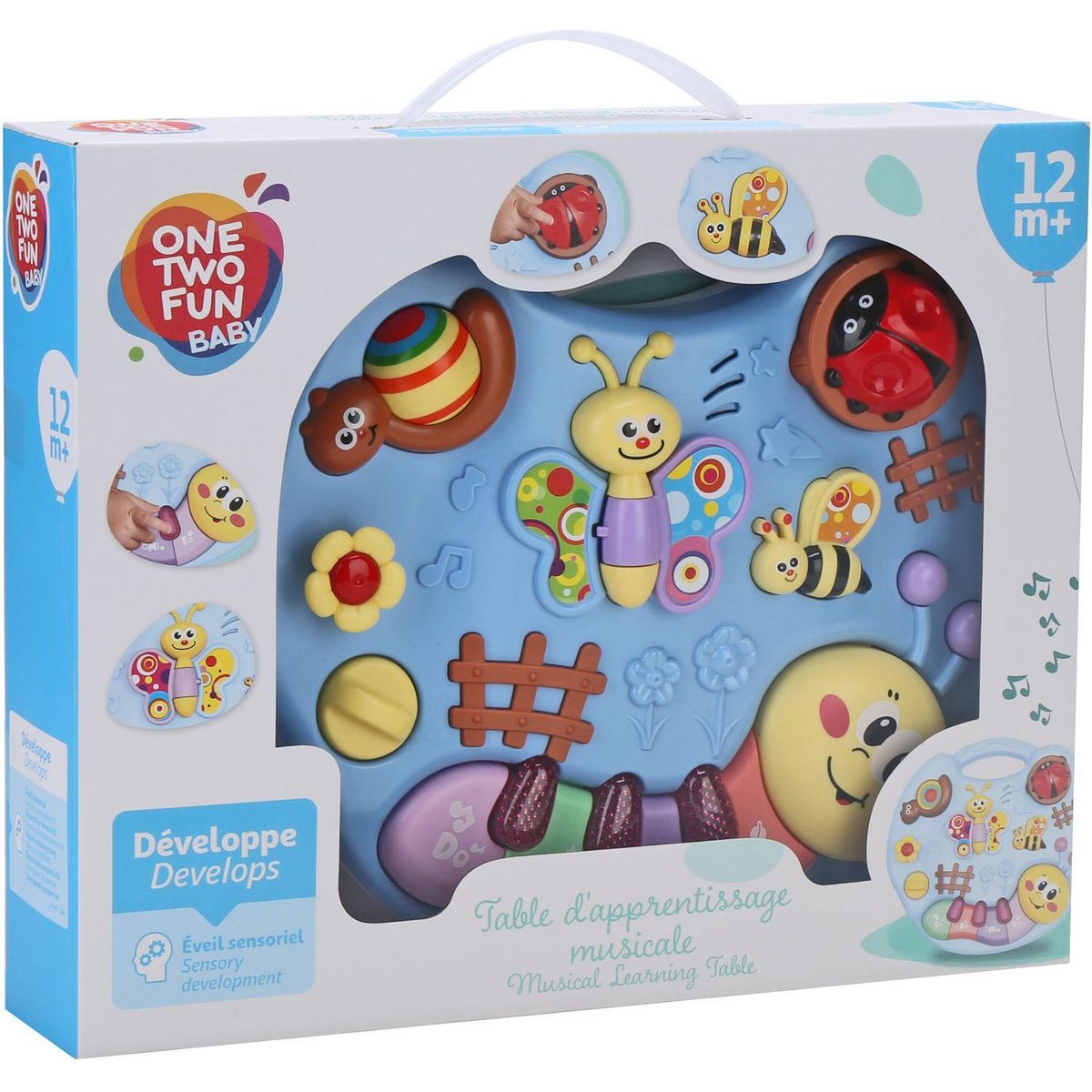 ONE TWO FUN Table d'apprentissage musicale