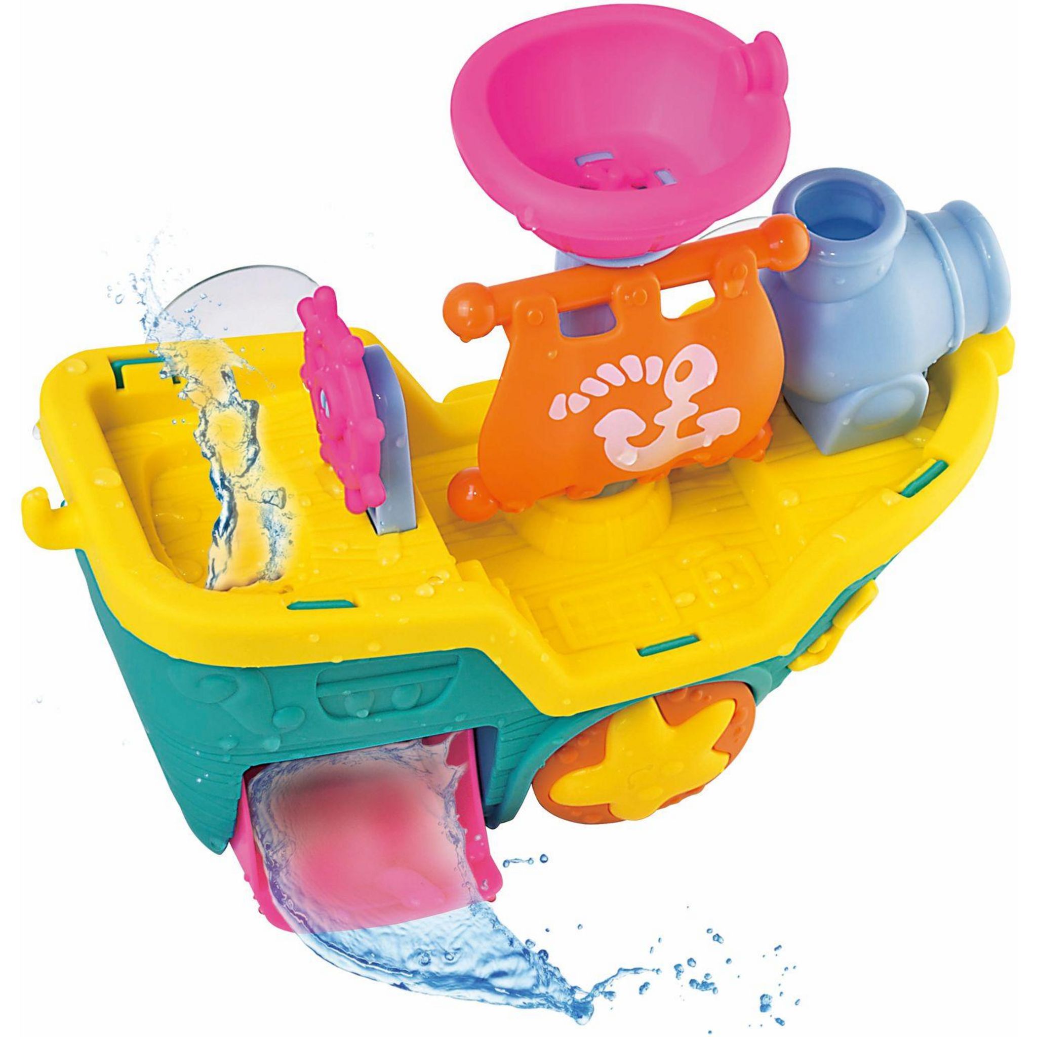 Voir la diapositive 5 : ONE TWO FUN Bateau de pirate pour le bain
