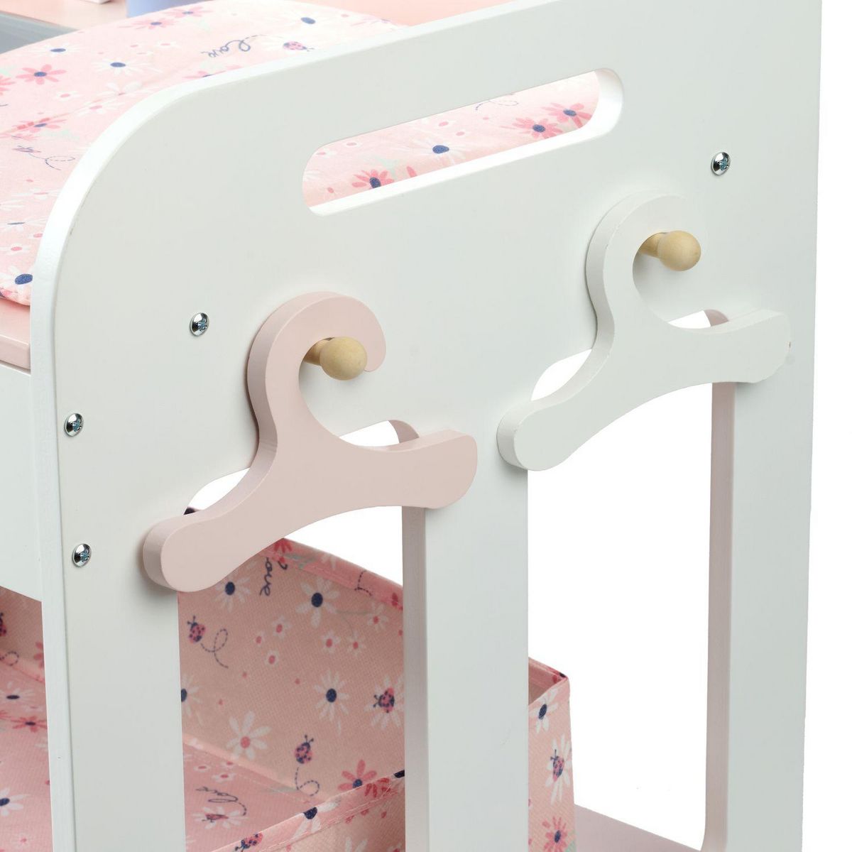 ONE TWO FUN Table à langer bébé en bois