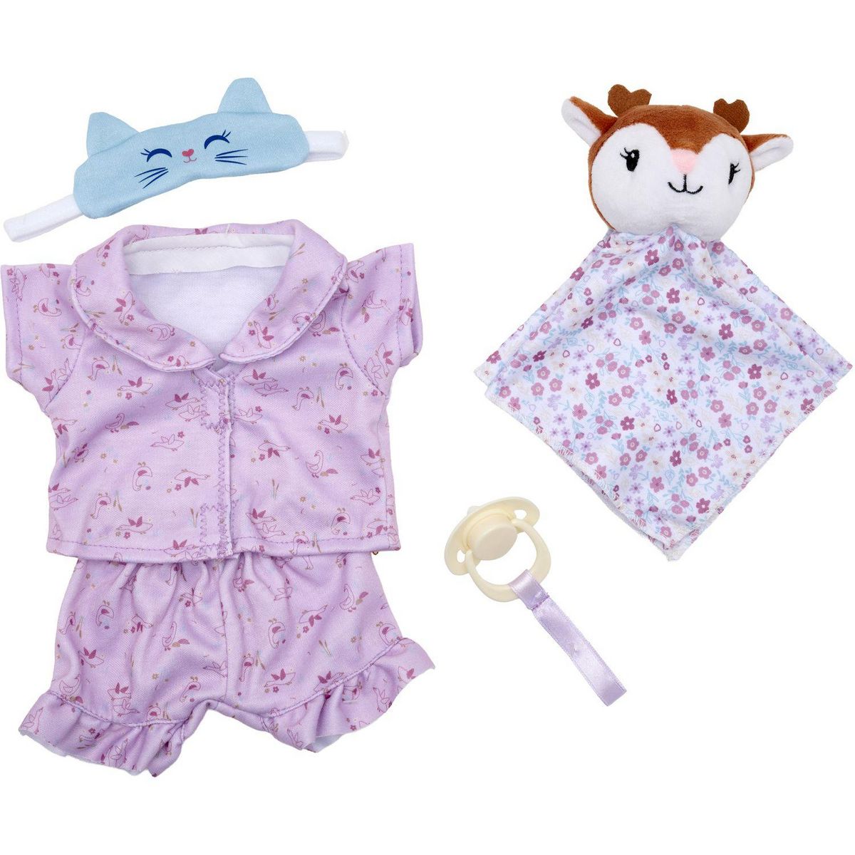 ONE TWO FUN Set du coucher pour poupée