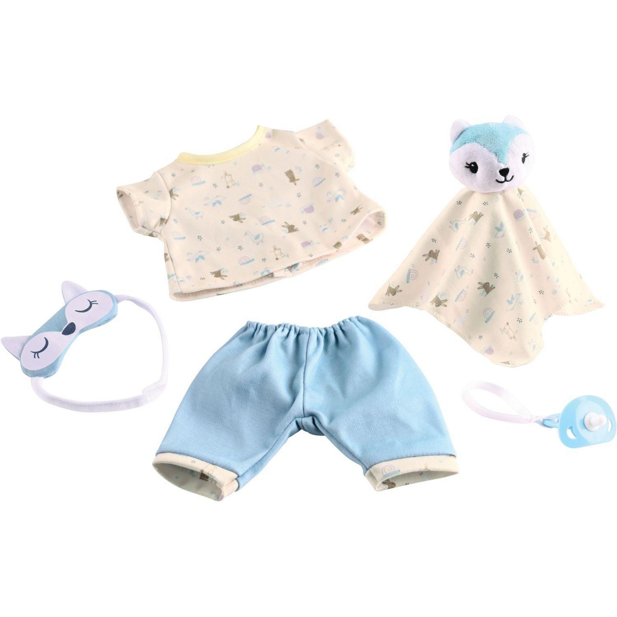 Voir la diapositive 11 : ONE TWO FUN Set du coucher pour poupée