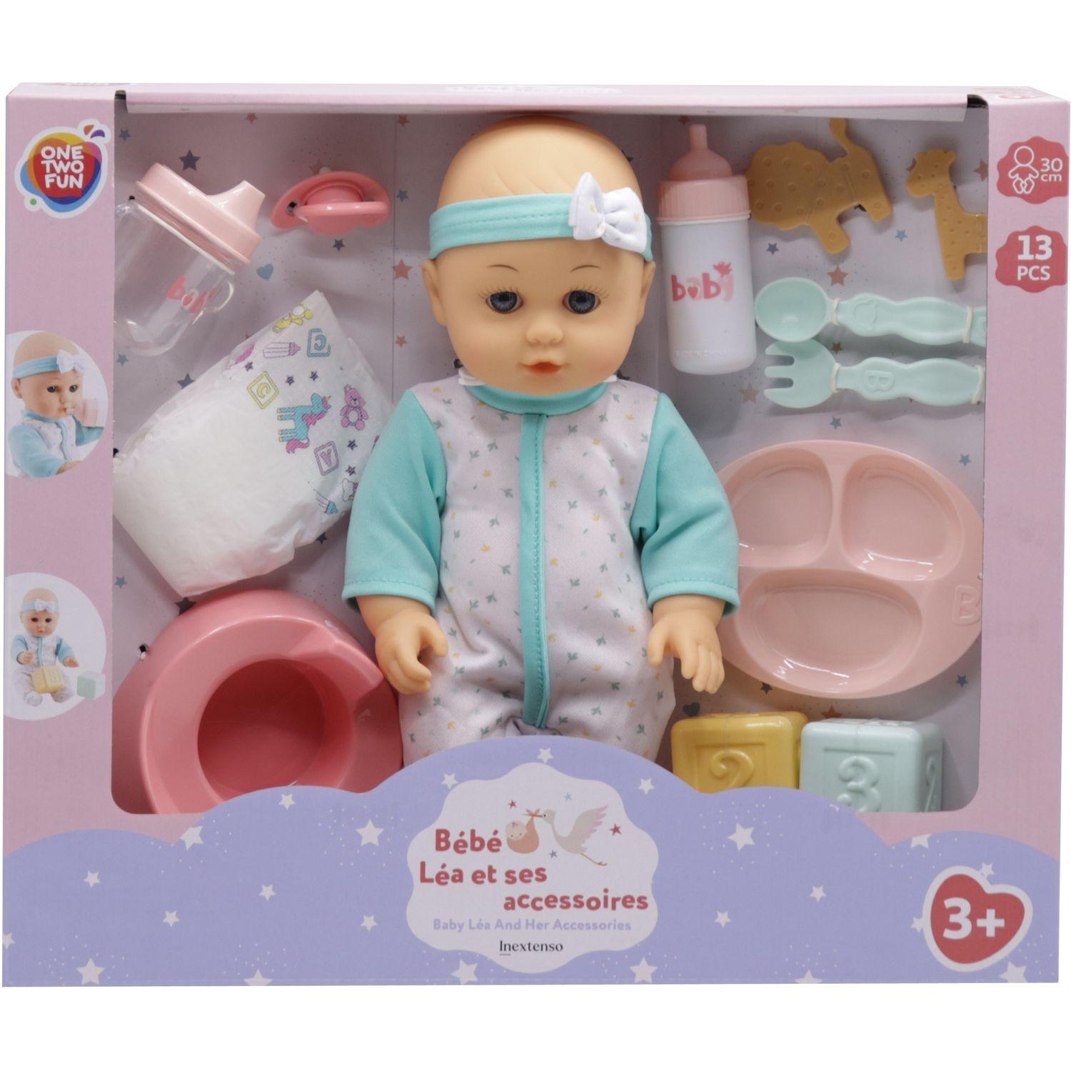 Voir la diapositive 7 : ONE TWO FUN Coffret Léa avec accessoires
