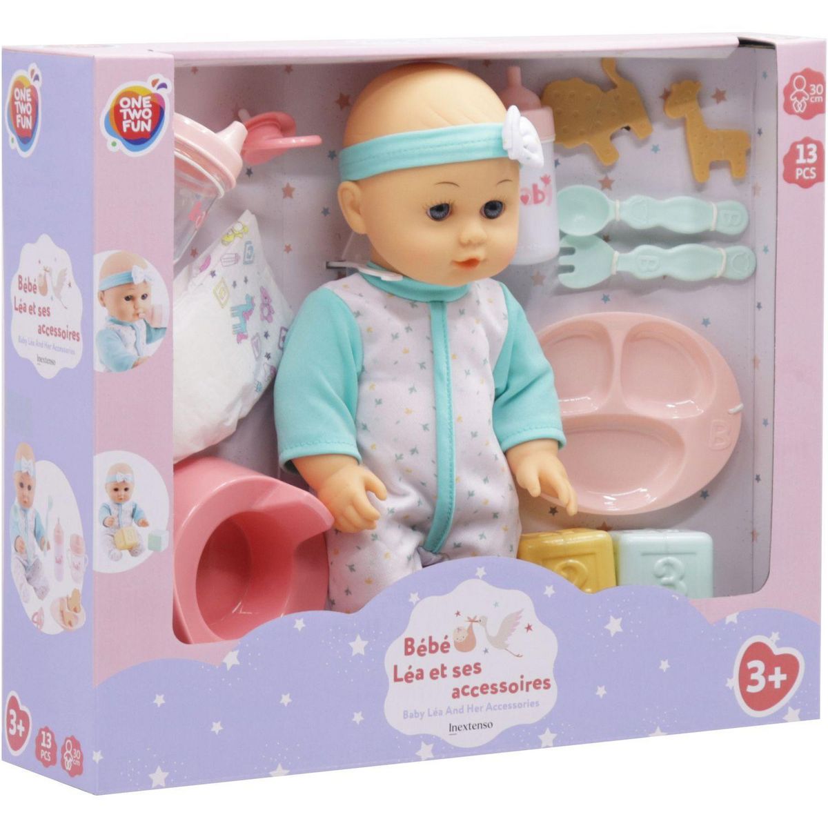 ONE TWO FUN Coffret Léa avec accessoires