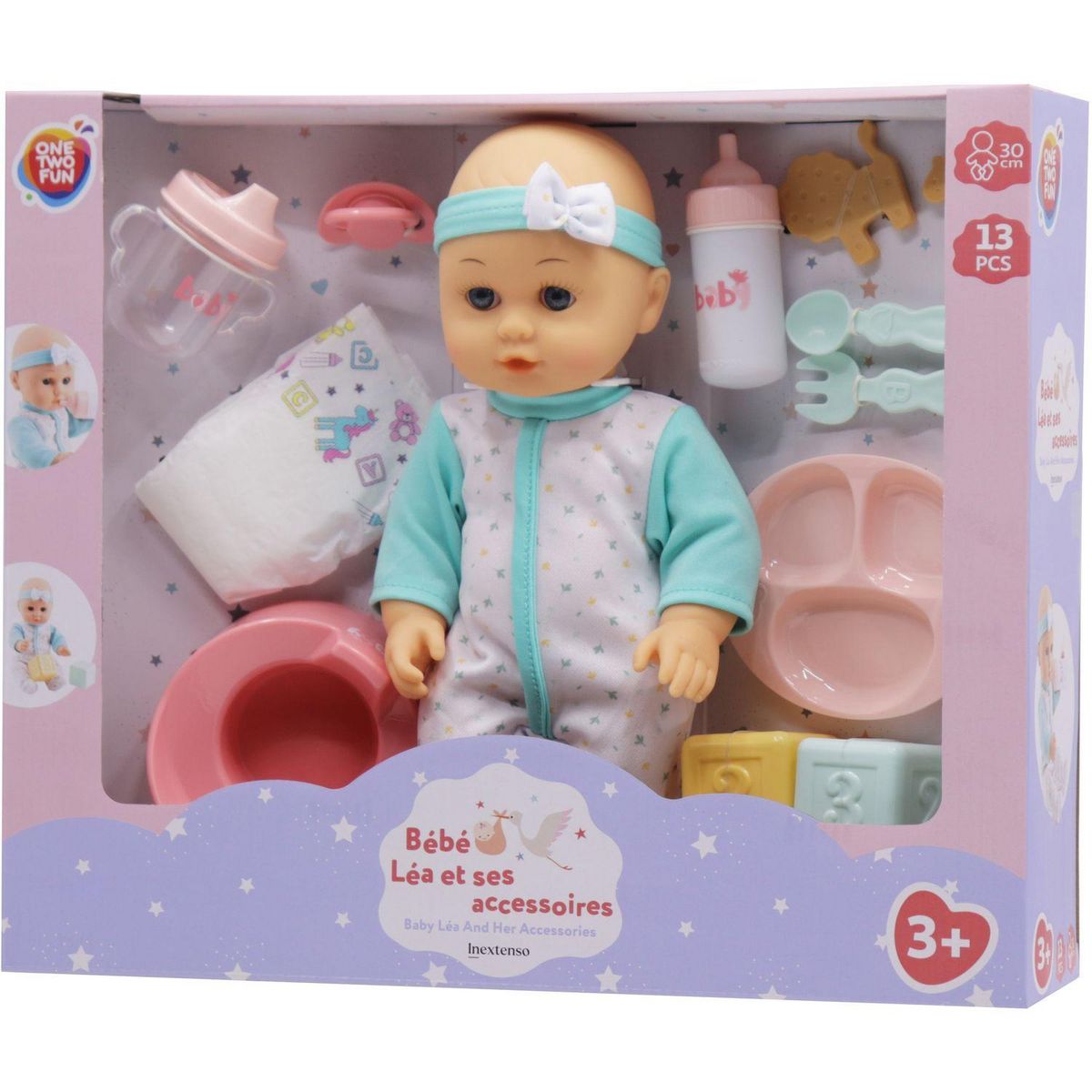 ONE TWO FUN Coffret Léa avec accessoires