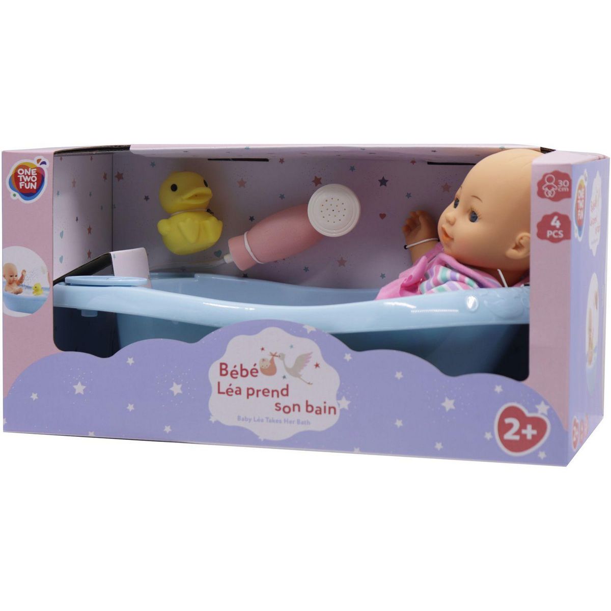 ONE TWO FUN Set de bain pour bébé