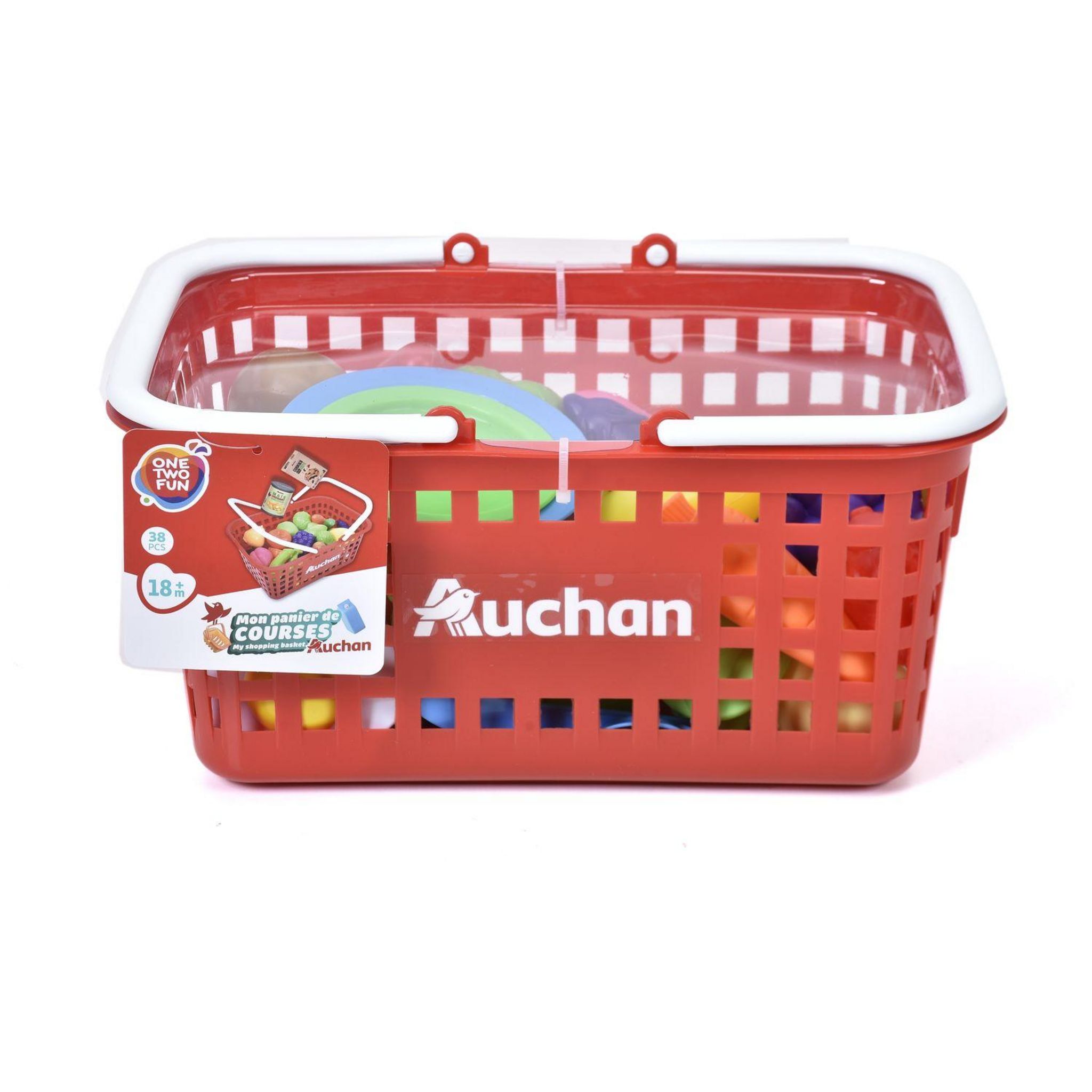 Voir la diapositive 5 : ONE TWO FUN Mon panier de courses Auchan
