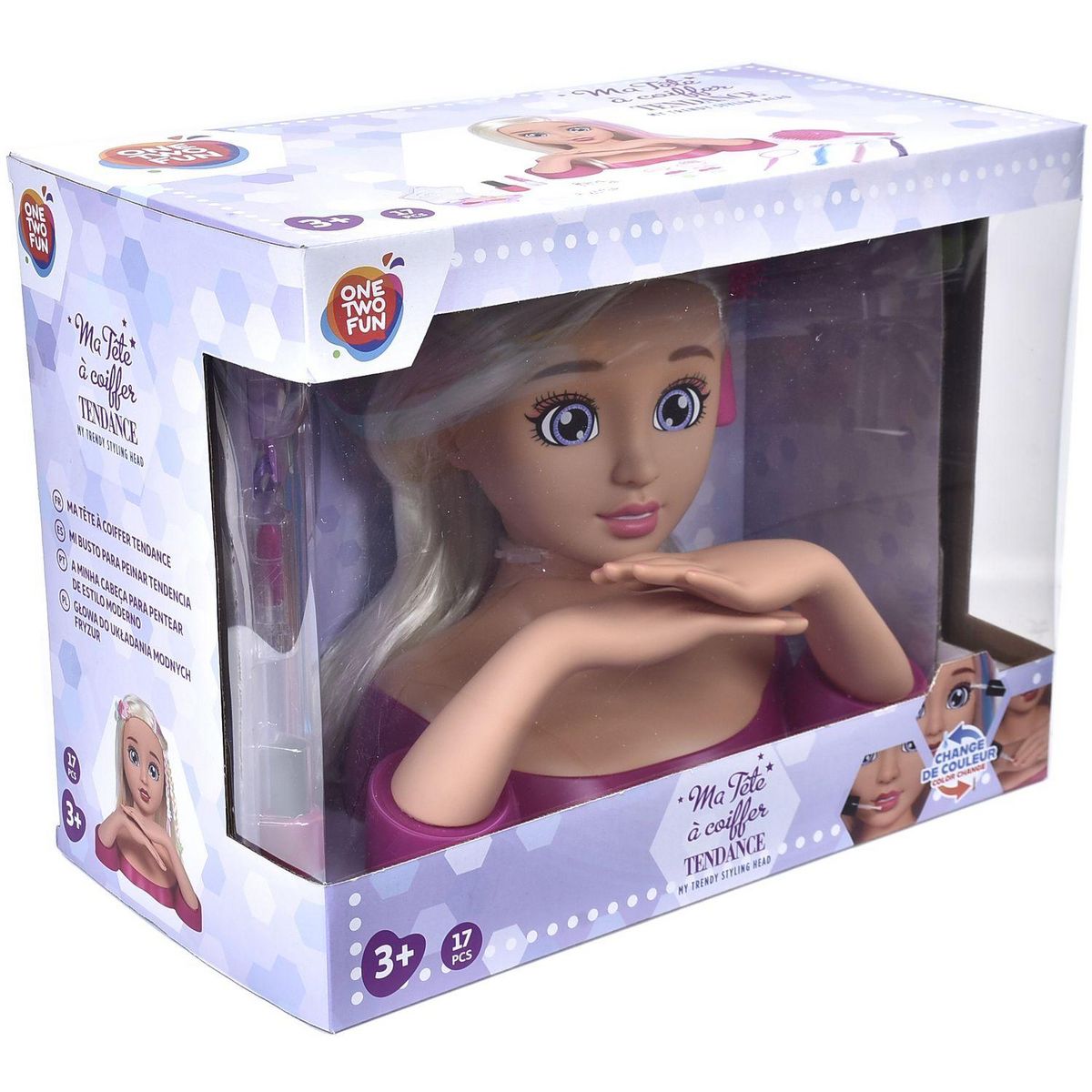 ONE TWO FUN Ma tête à coiffer Tendance