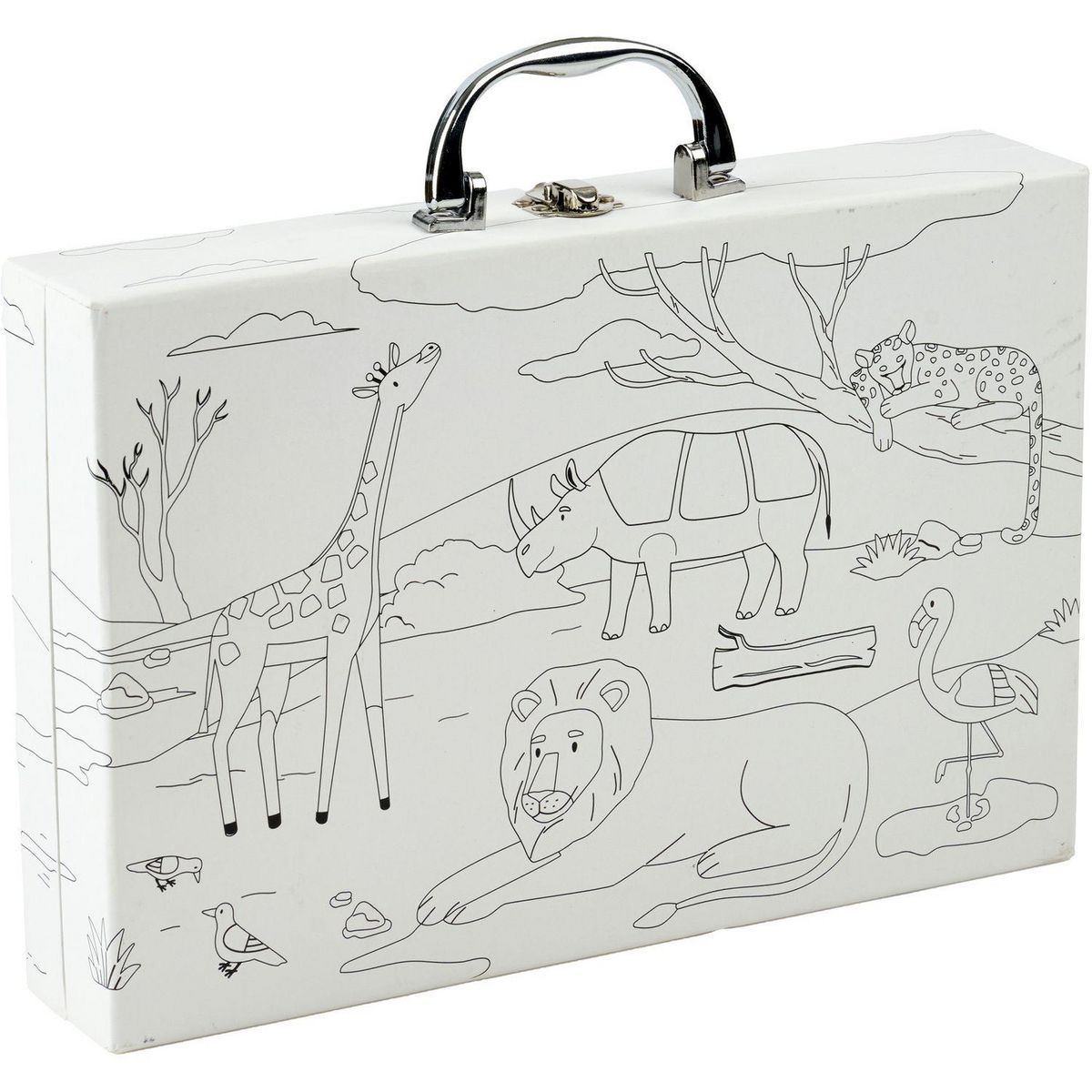 ONE TWO FUN Mallette créative Kawaii ou Animalerie