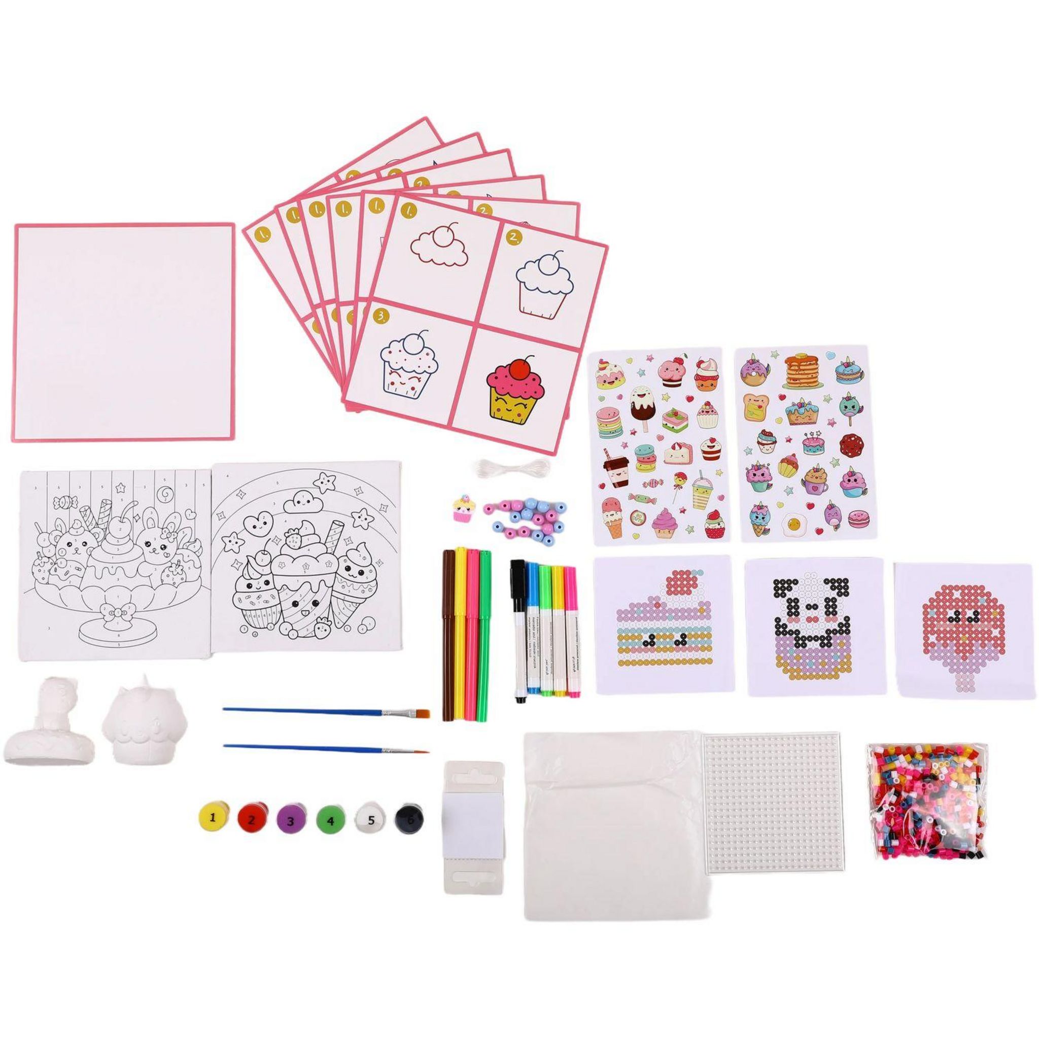 Voir la diapositive 6 : ONE TWO FUN Mallette créative Kawaii ou Animalerie