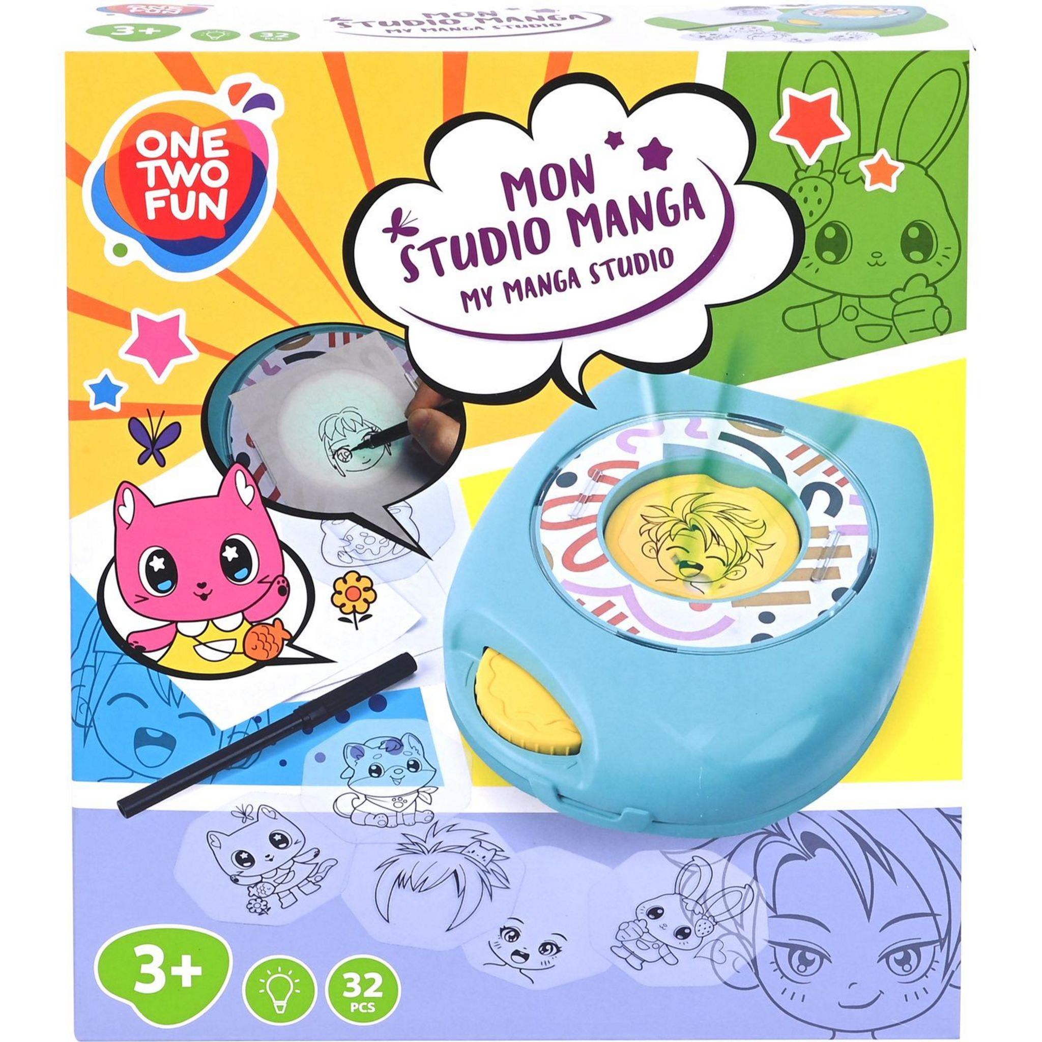 Voir la diapositive 3 : ONE TWO FUN Mon studio manga