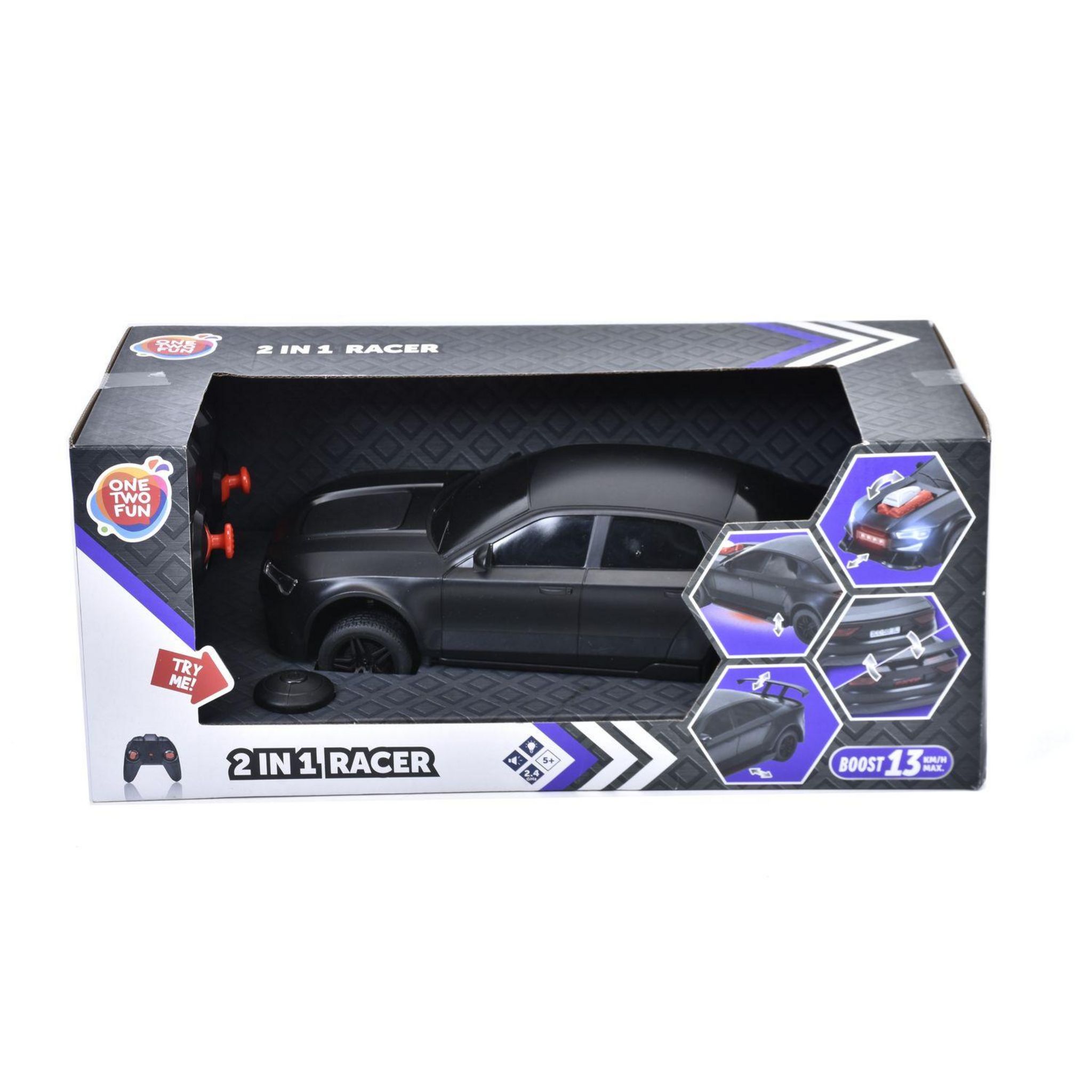 Voir la diapositive 4 : ONE TWO FUN Voiture RC 2 en 1