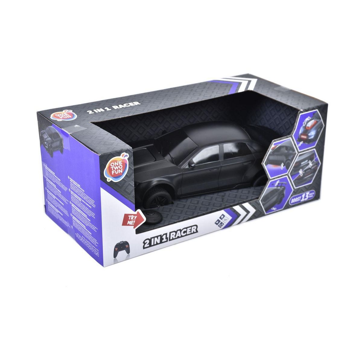 ONE TWO FUN Voiture RC 2 en 1