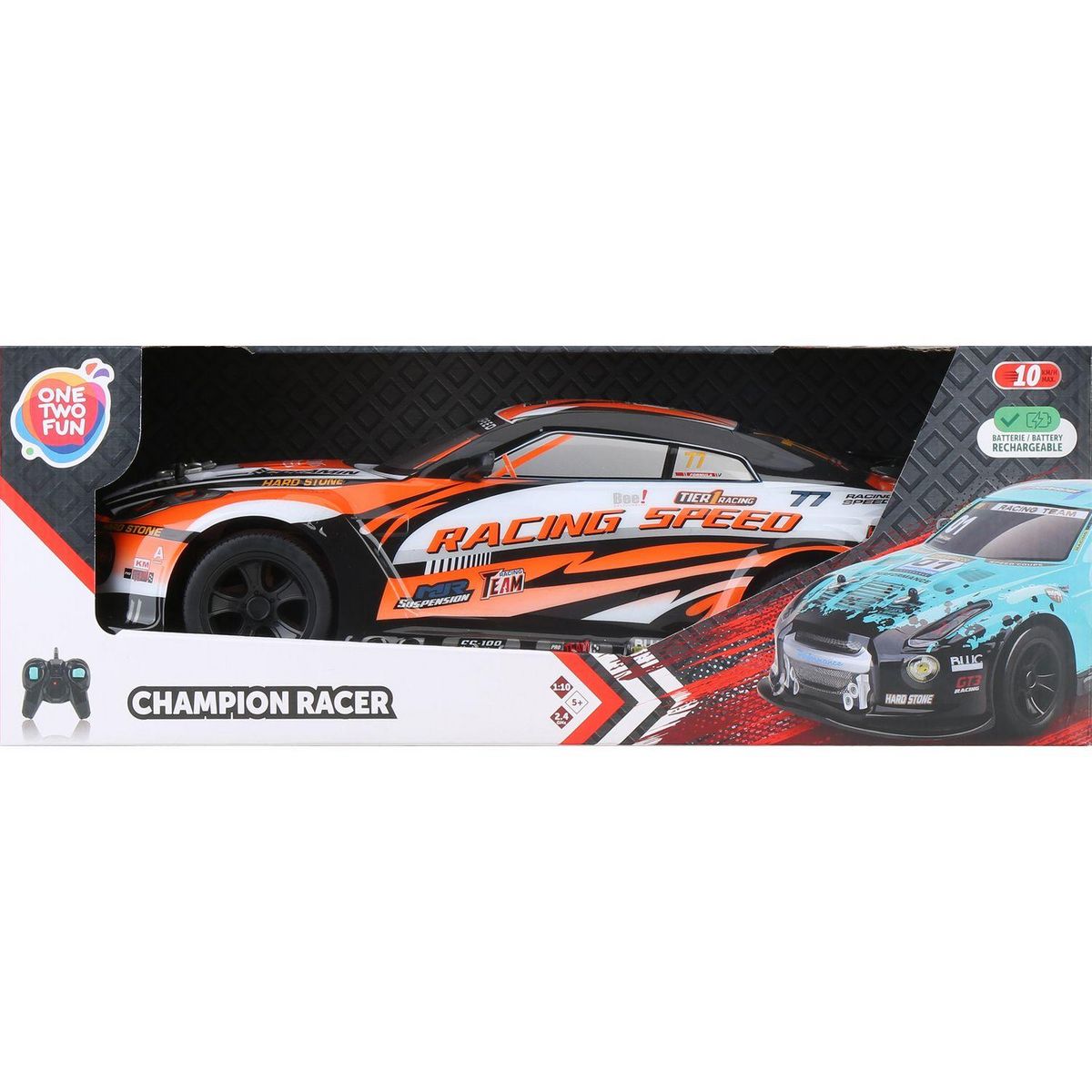 ONE TWO FUN Voiture télécommandée - Champion racer