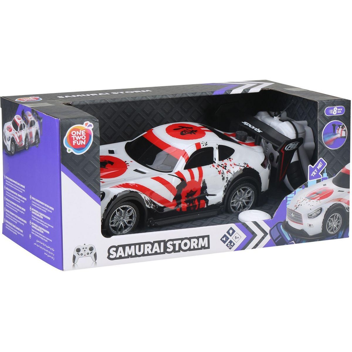 ONE TWO FUN Voiture télécommandée - Samurai storm