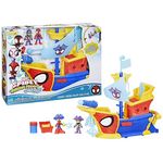 DISNEY Figurine de Bateau Pirate Spidey Waterwebs