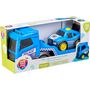 Voir la diapositive 2 : ONE TWO FUN Camion de transport Police ou Pompier