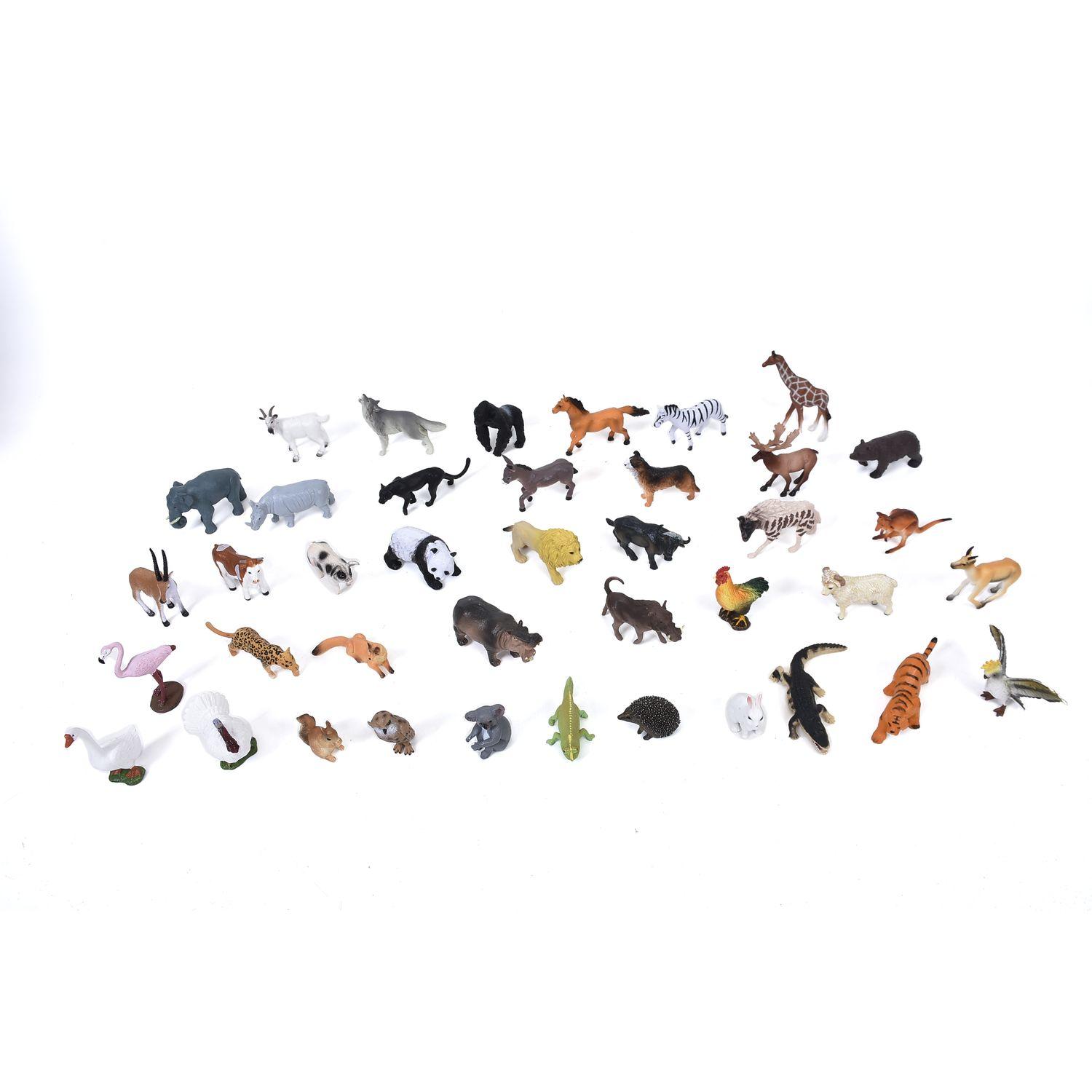 Voir la diapositive 2 : ONE TWO FUN Set d'animaux 40 pièces
