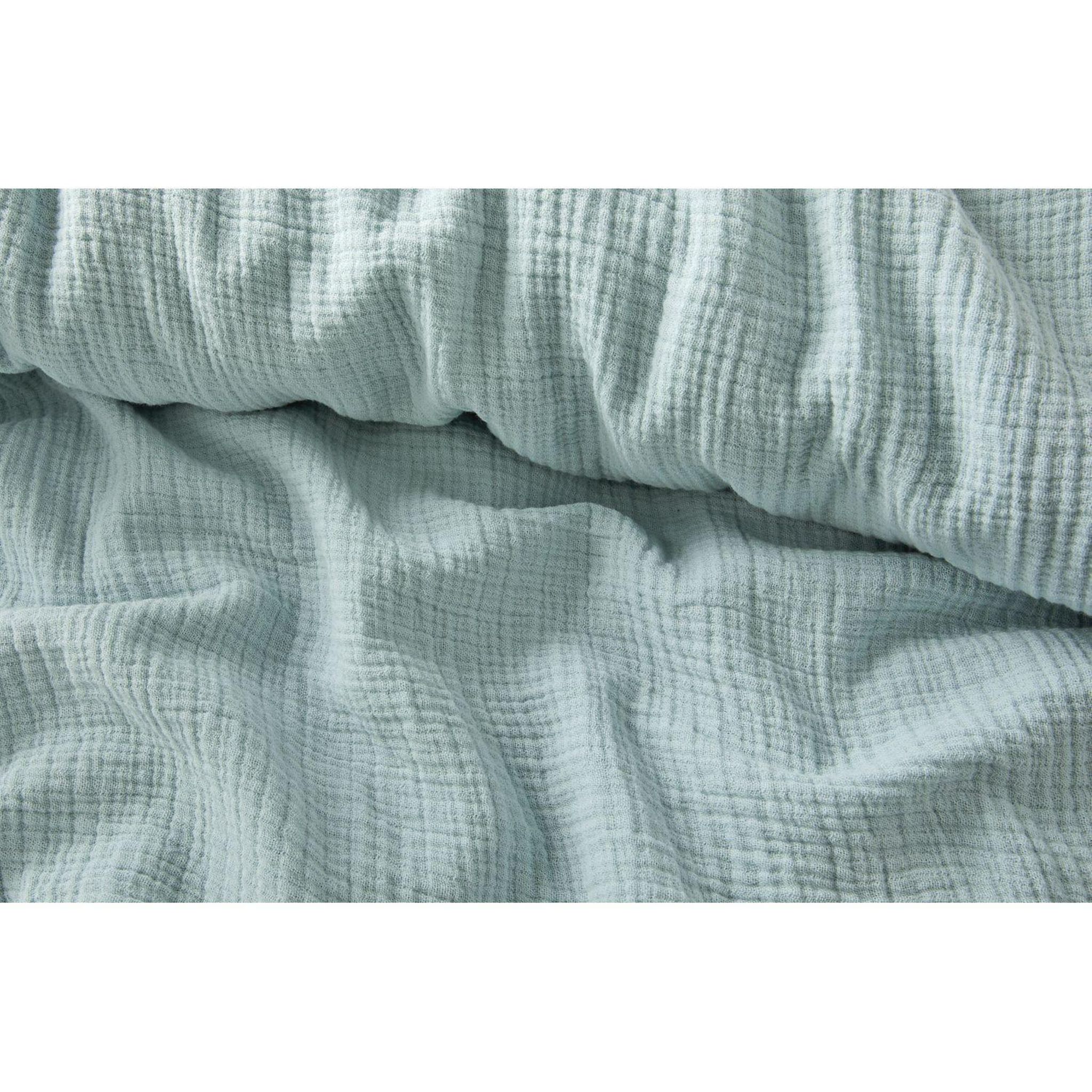 Voir la diapositive 2 : ACTUEL Parure de couette gaze de coton DOREEN