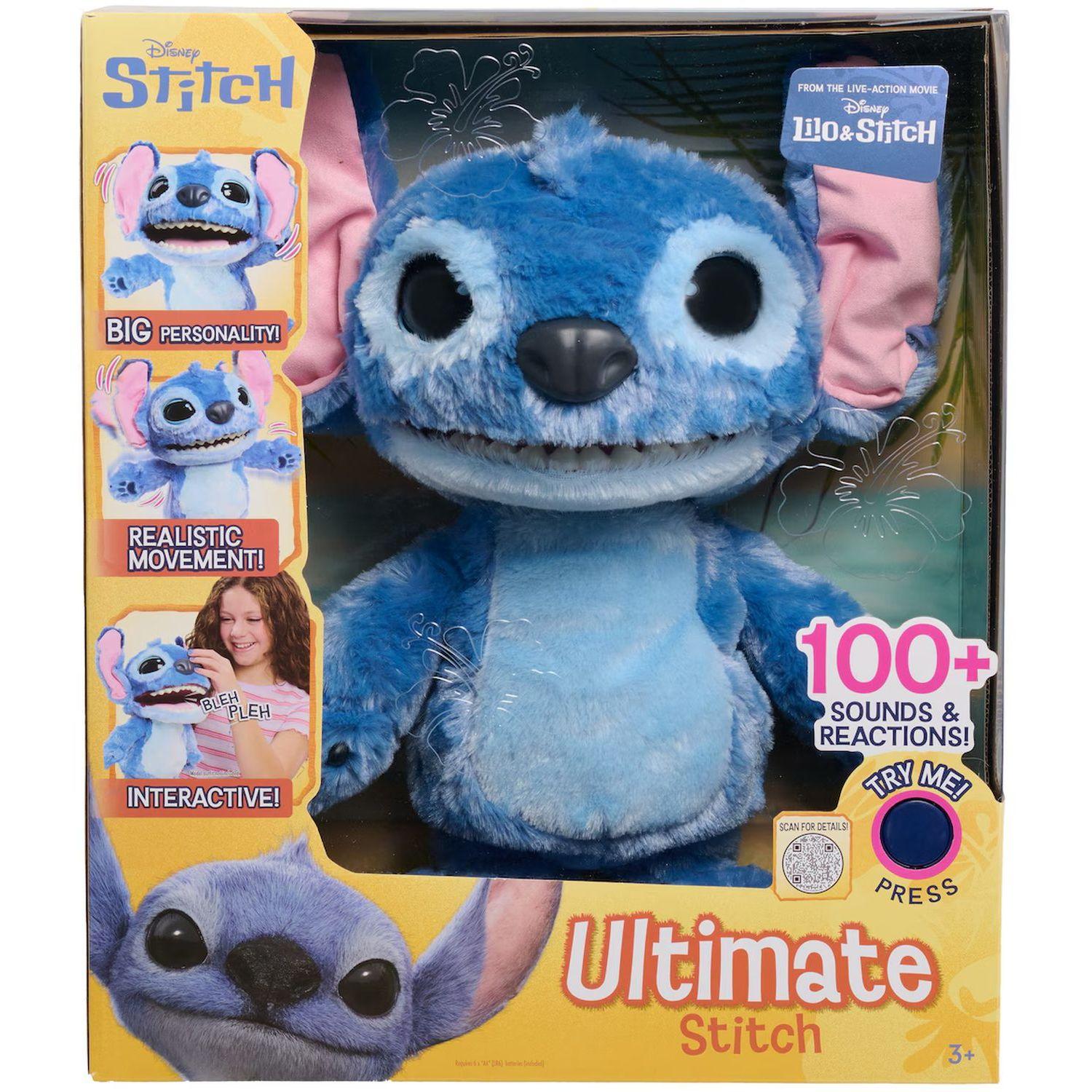 Voir la diapositive 5 : STITCH Stitch Peluche Interactive Ultimate 43 cm