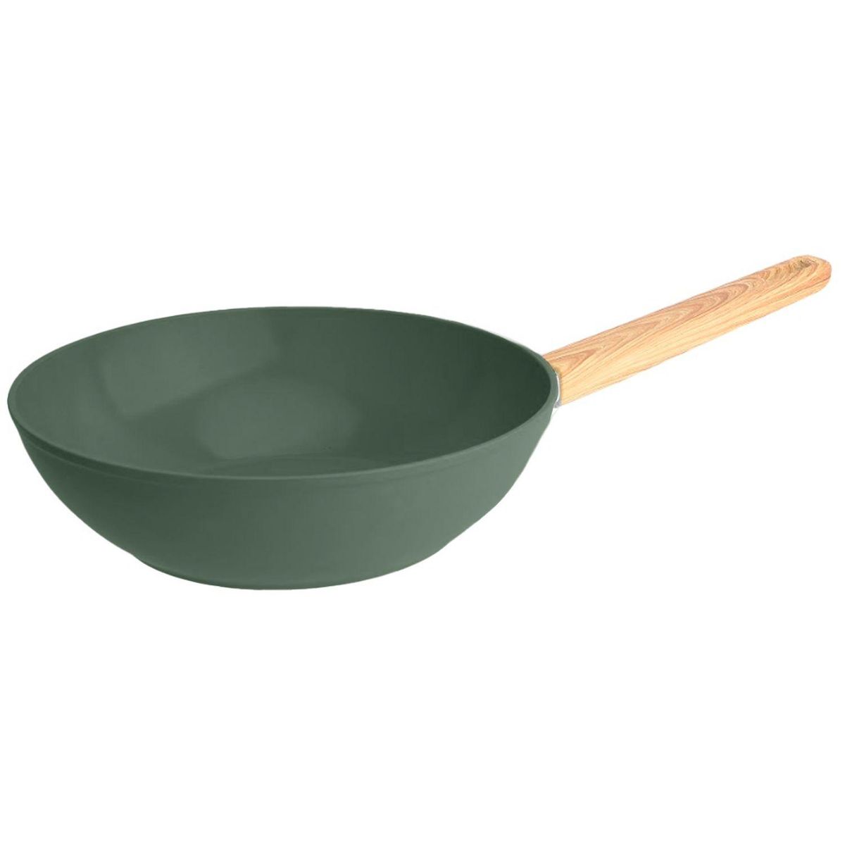 ACTUEL Wok 28 cm céramique tous feux dont induction