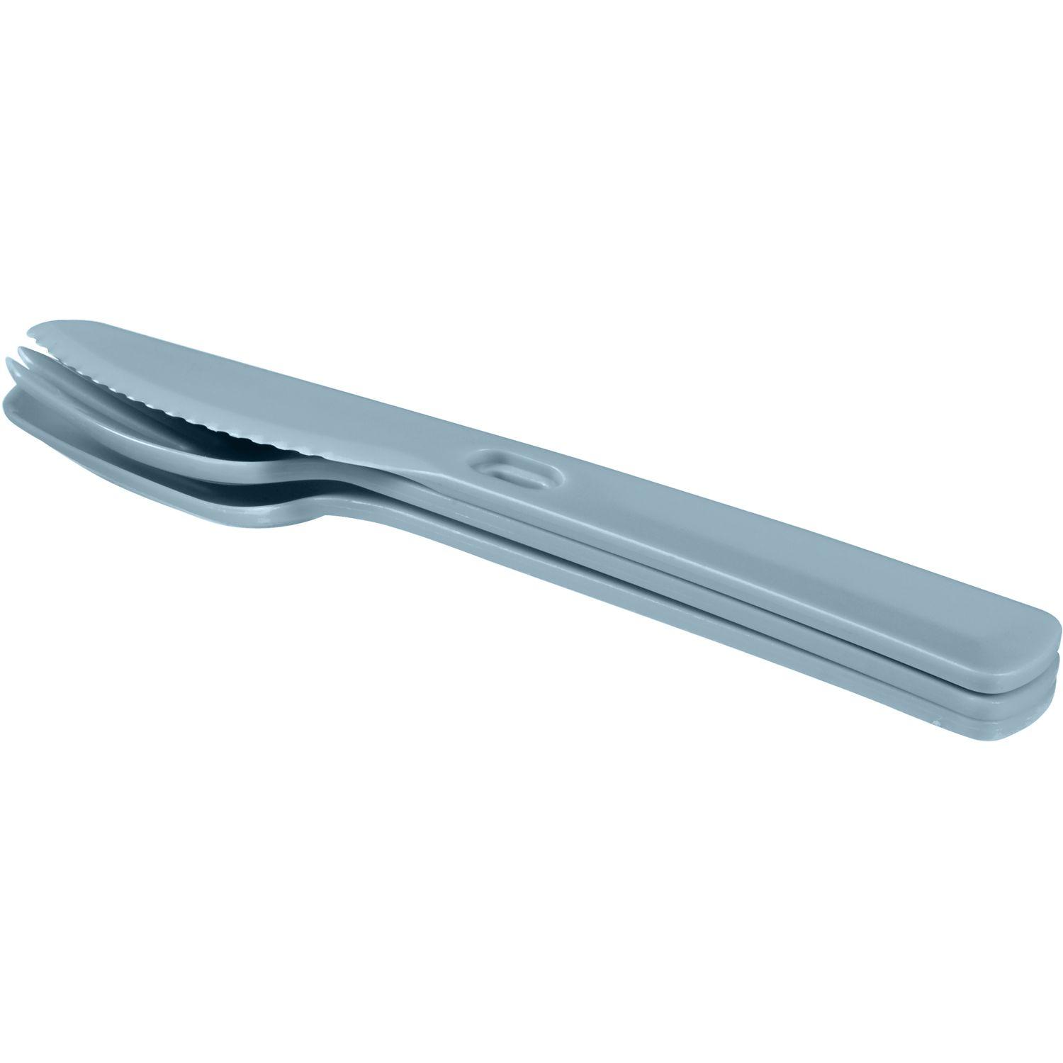 Voir la diapositive 2 : ACTUEL Set de couverts en plastique