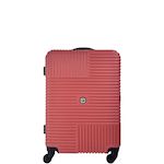 AIRPORT Valise ZEN ABS 65cm 4 roues - Rose