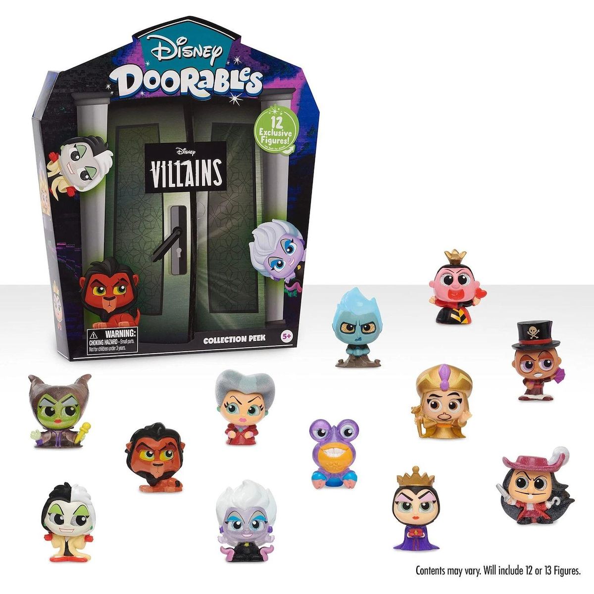 JUST PLAY Figurines Disney Vilains x5