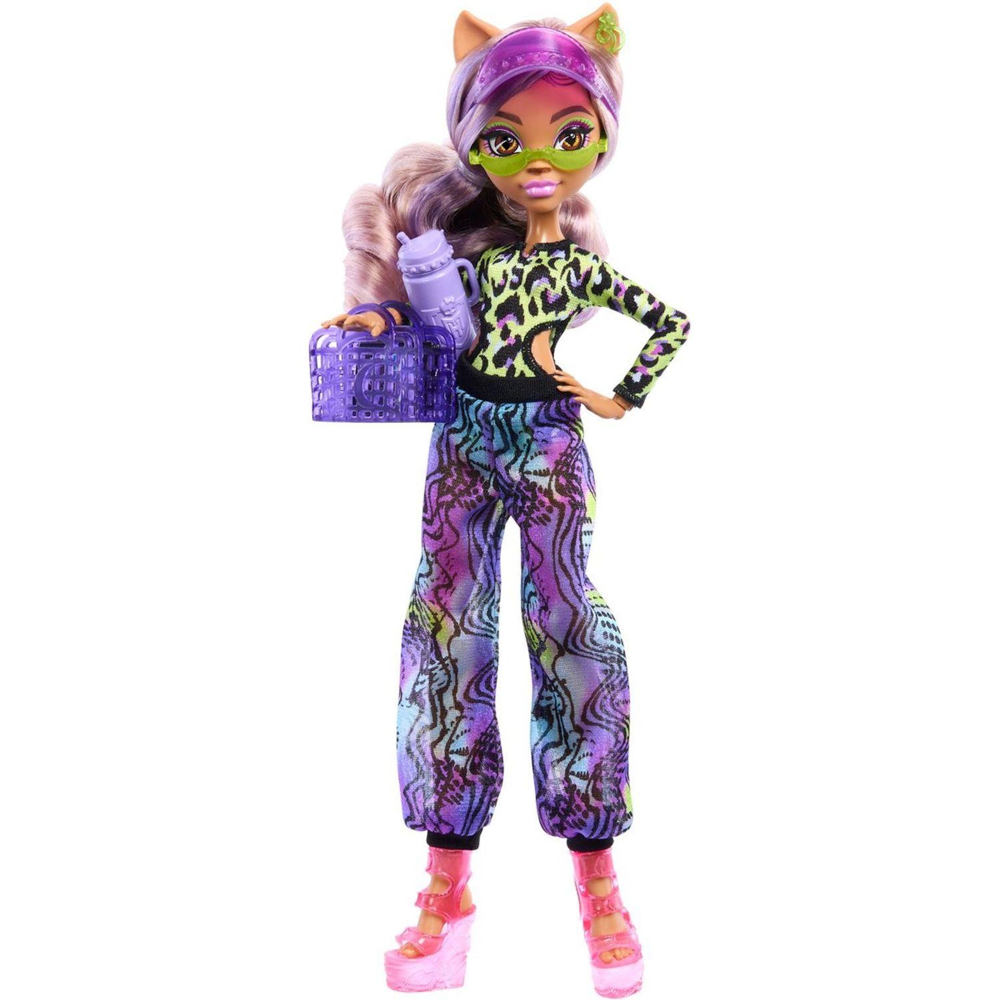 Voir la diapositive 2 : MATTEL Poupée Monster High Scare Adise Island Clawdeen Wolf