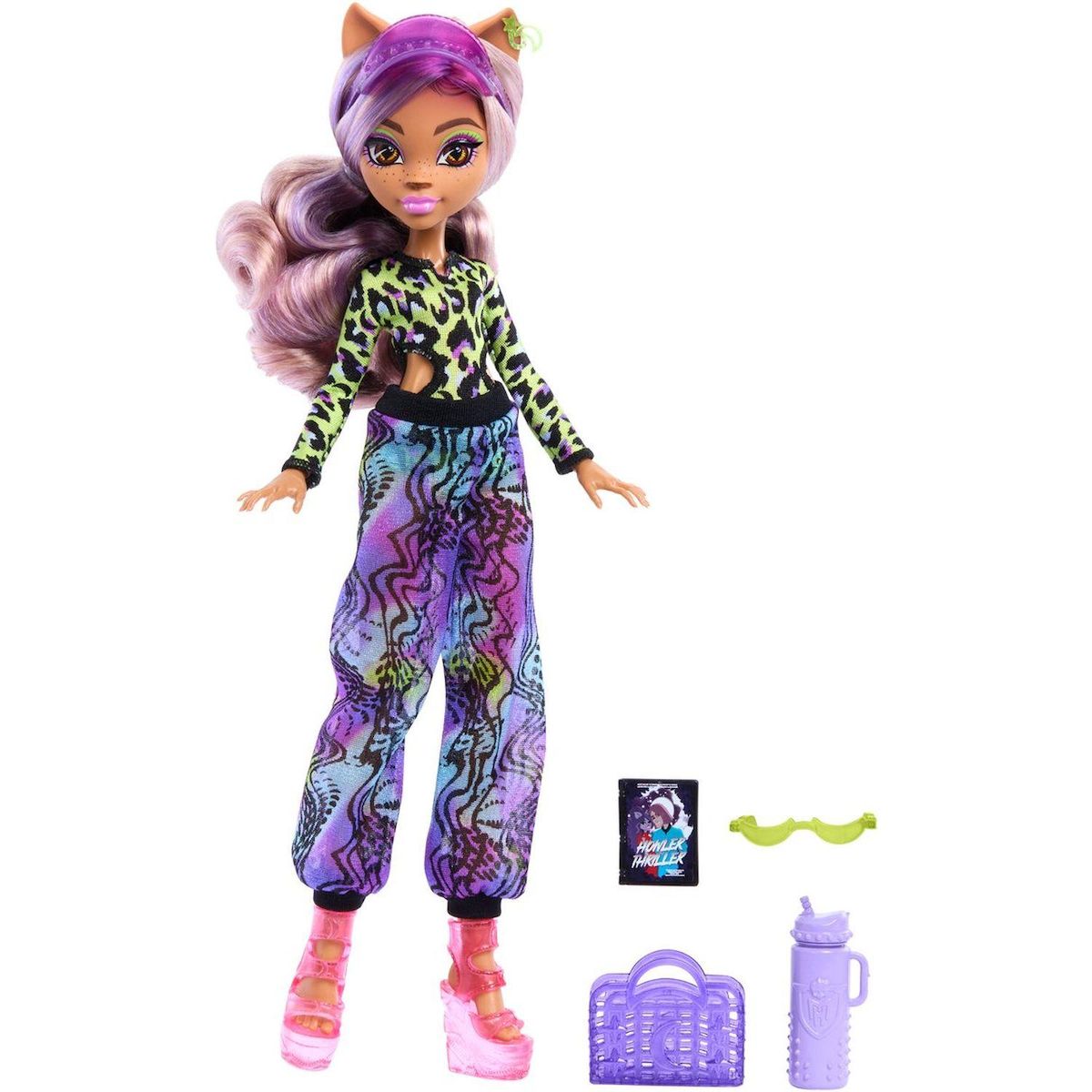 MATTEL Poupée Monster High Scare Adise Island Clawdeen Wolf