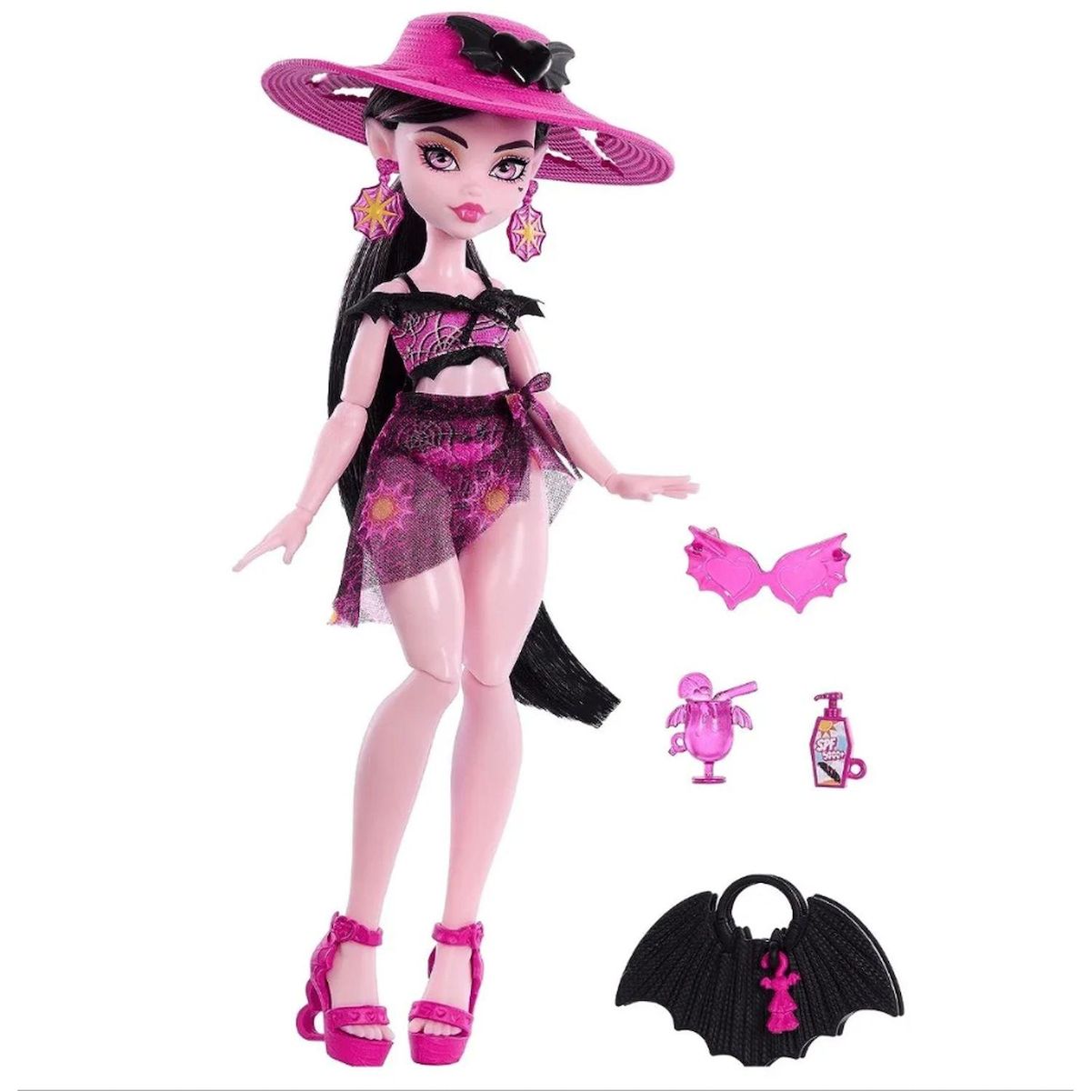 MATTEL Poupée Monster High Scare Adise Island DracuLaura
