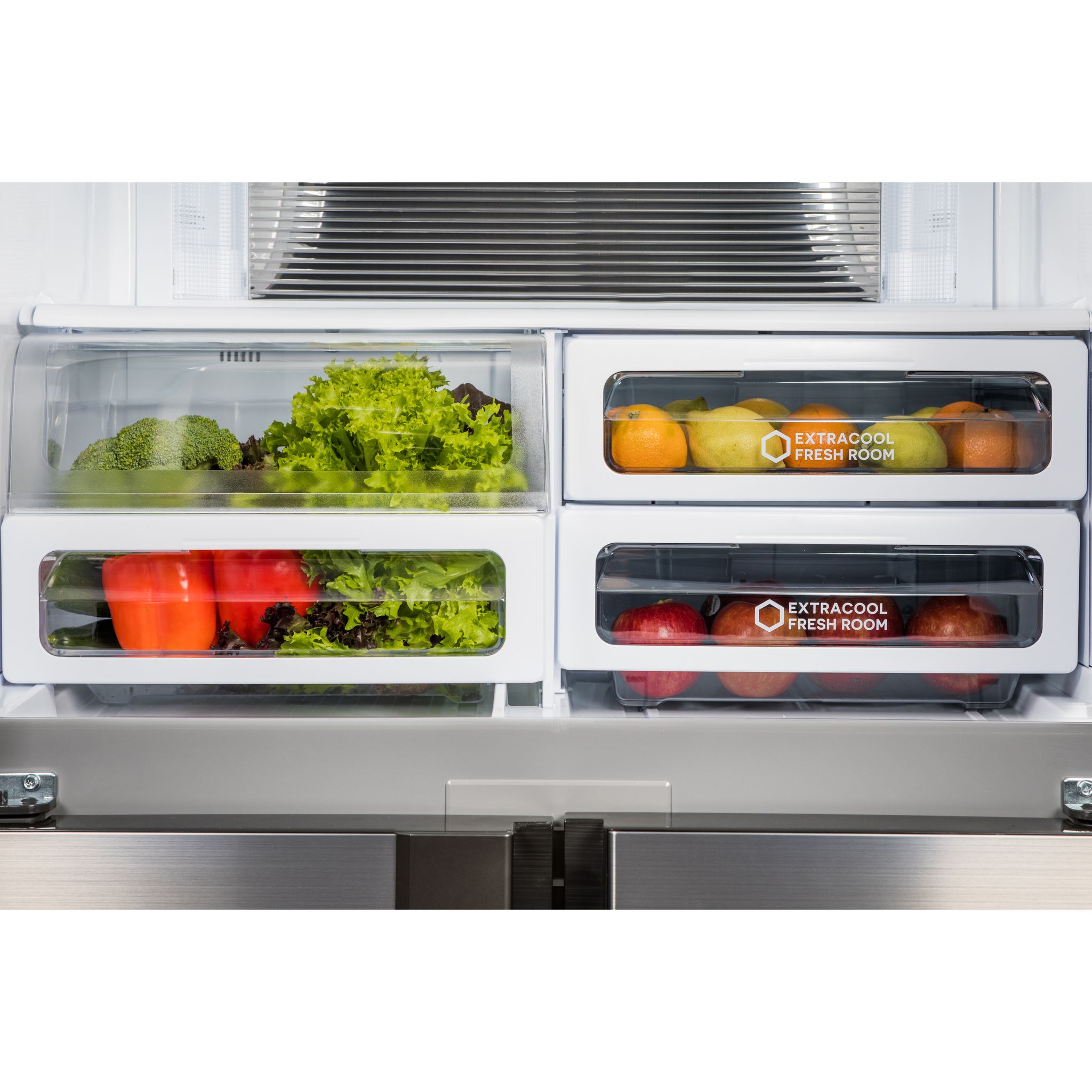 Voir la diapositive 11 : SHARP Réfrigérateur 4 portes SJ-EX820FSL, 650 L, Froid No Frost